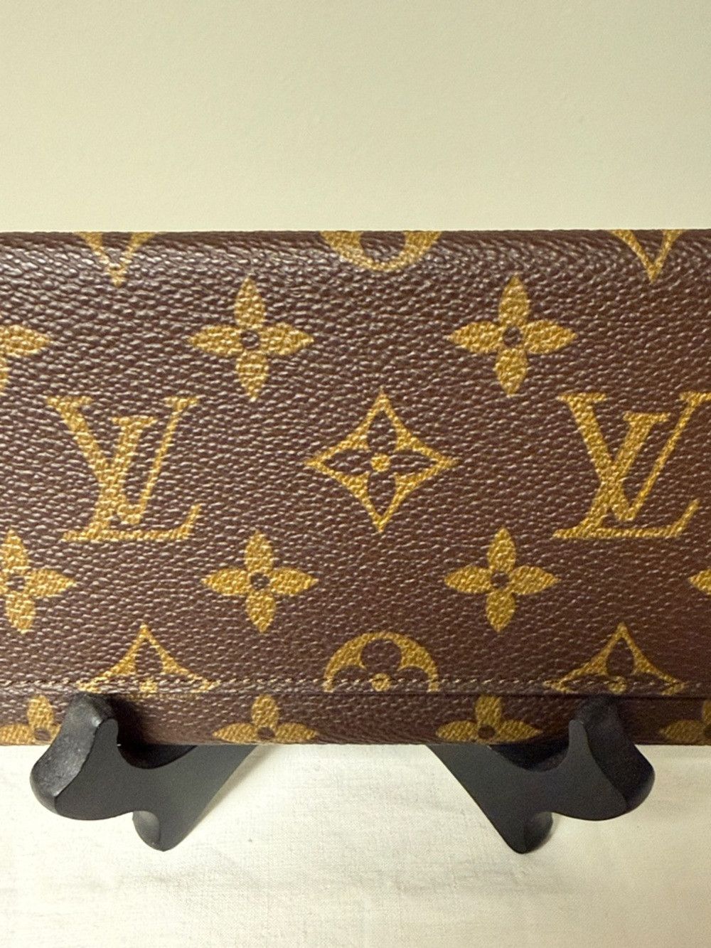 Louis Vuitton Louis Vuitton Monogram Porte Yen 3 Cartes Long Wallet Franc Size ONE SIZE - 2 Thumbnail