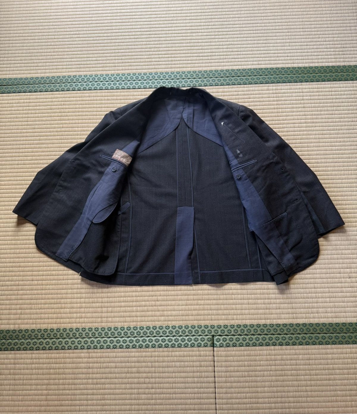Other Spring&Summer Vintage English Wool Suit Size 36R - 4 Thumbnail