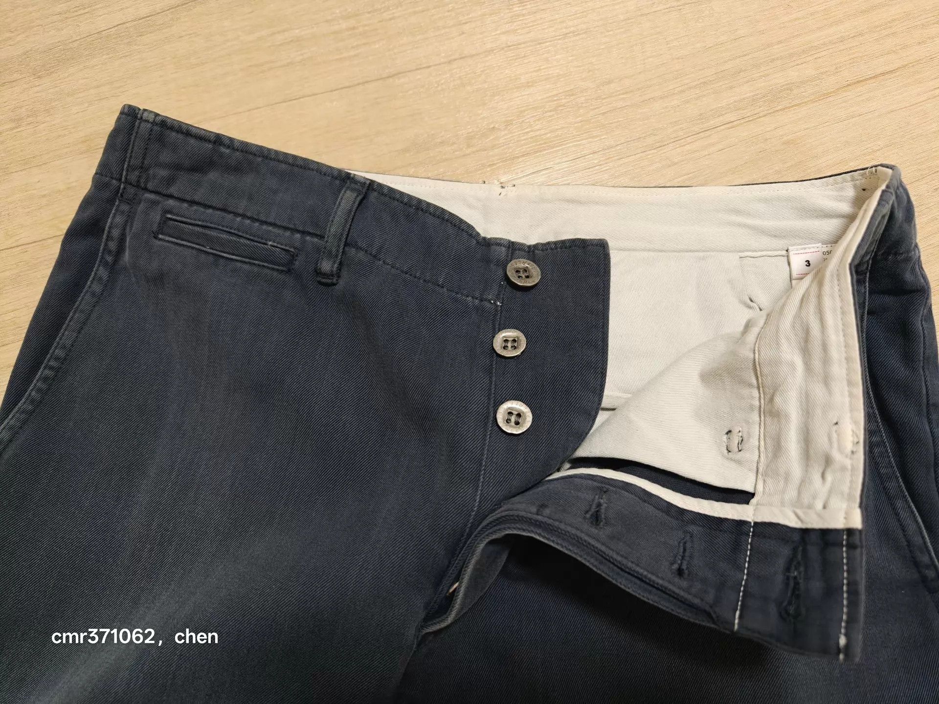 Visvim VISVIM 23 ICT Chino Pants DMGD Grey3 98 New Size US 28 / EU 44 - 8 Thumbnail