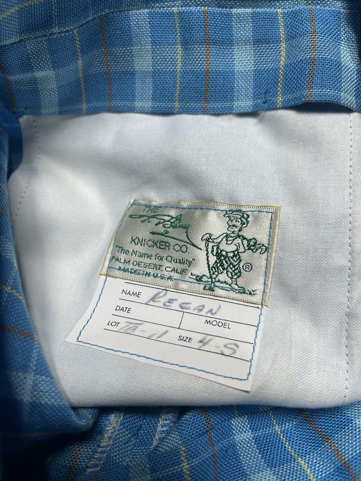 Vintage T Barry Knicker Co golf knickers pants pleated 4 short W26 Size 26" / US 2 / IT 38 - 5 Thumbnail