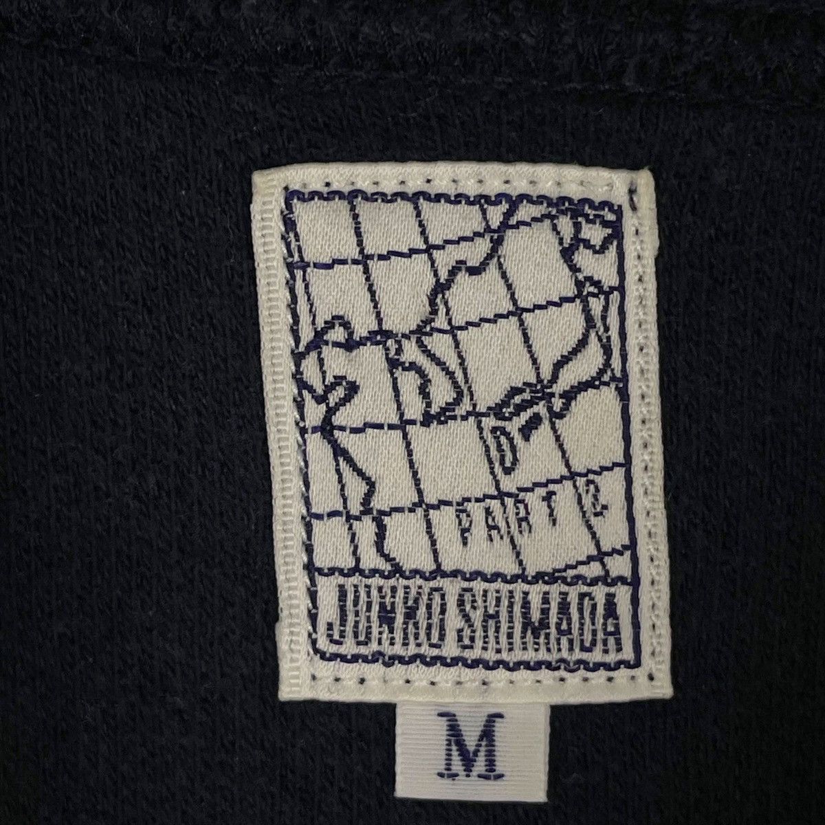 Junko Shimada × Vintage Vintage Junko Shimada Part 2 Turtleneck Navy Blue Pullover Size M / US 6-8 / IT 42-44 - 5 Thumbnail