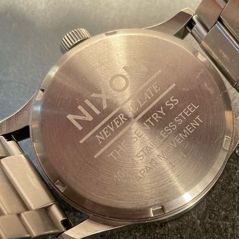 Nixon Watch Watches Nixon Sentry SS Never Be Late with Teal Dial New Battery Grailed