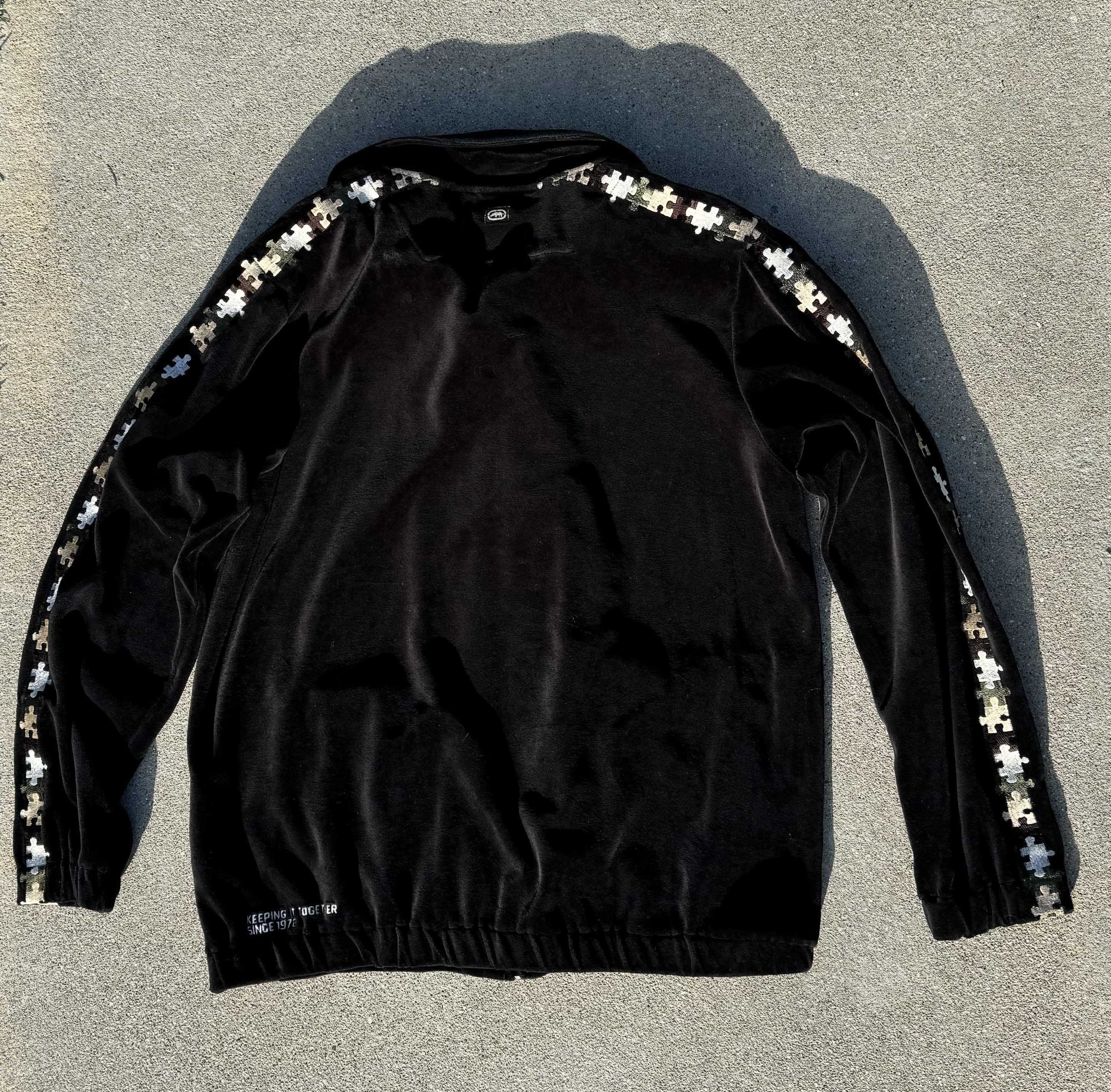 Ecko Unltd. Ecko Unltd. Track Jacket Velour Size US M / EU 48-50 / 2 - 2 Thumbnail