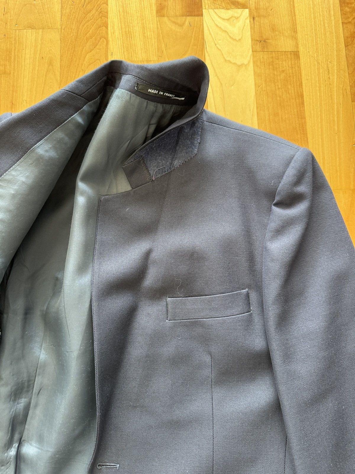 Yves Saint Laurent Vintage Yves Saint Laurent Navy Blazer 36r Size 36R - 5 Thumbnail