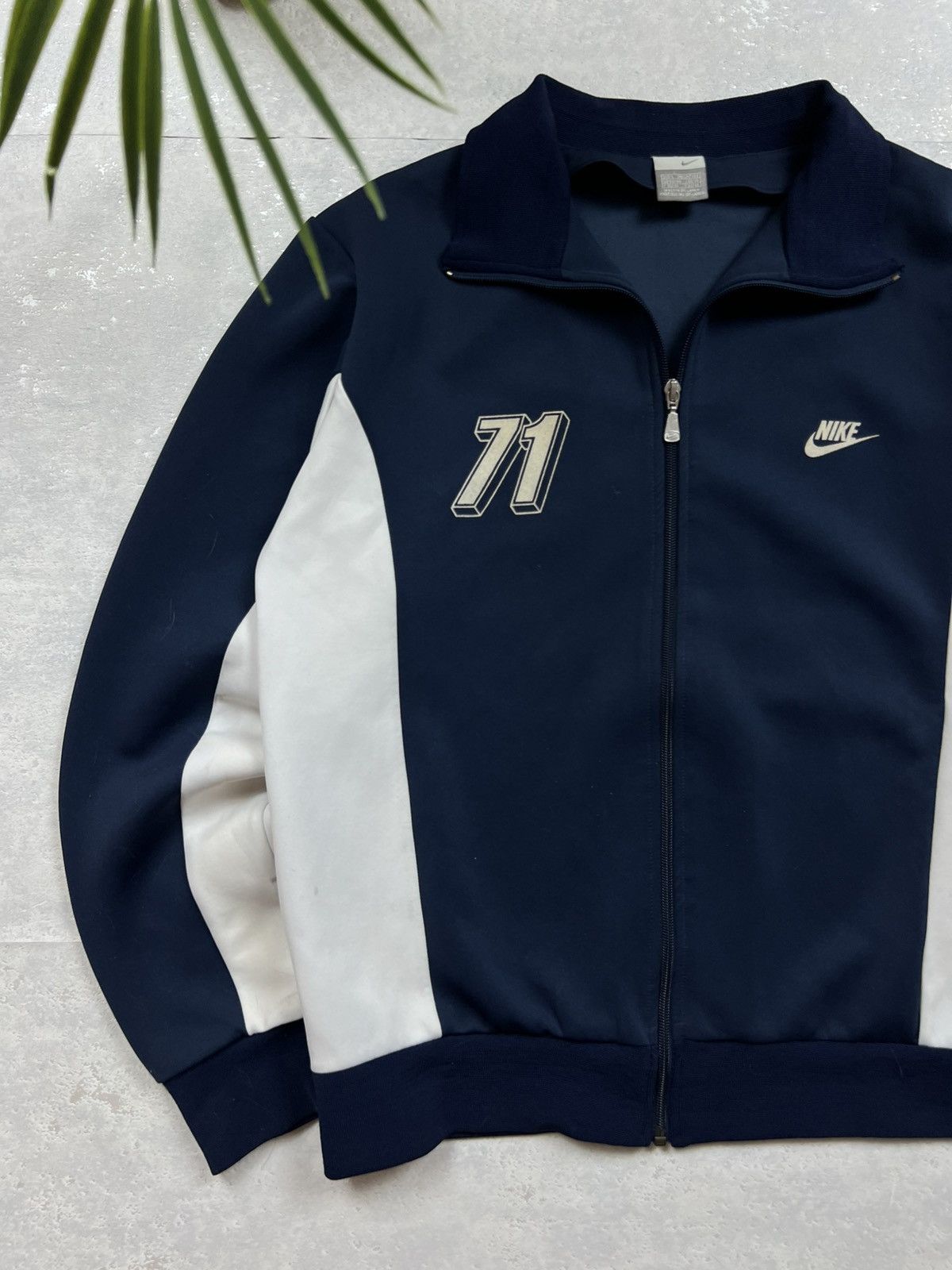 Nike 90s Nike Athletic Big Logo Vintage Y2K Retro Track Jacket Size US L / EU 52-54 / 3 - 3 Thumbnail