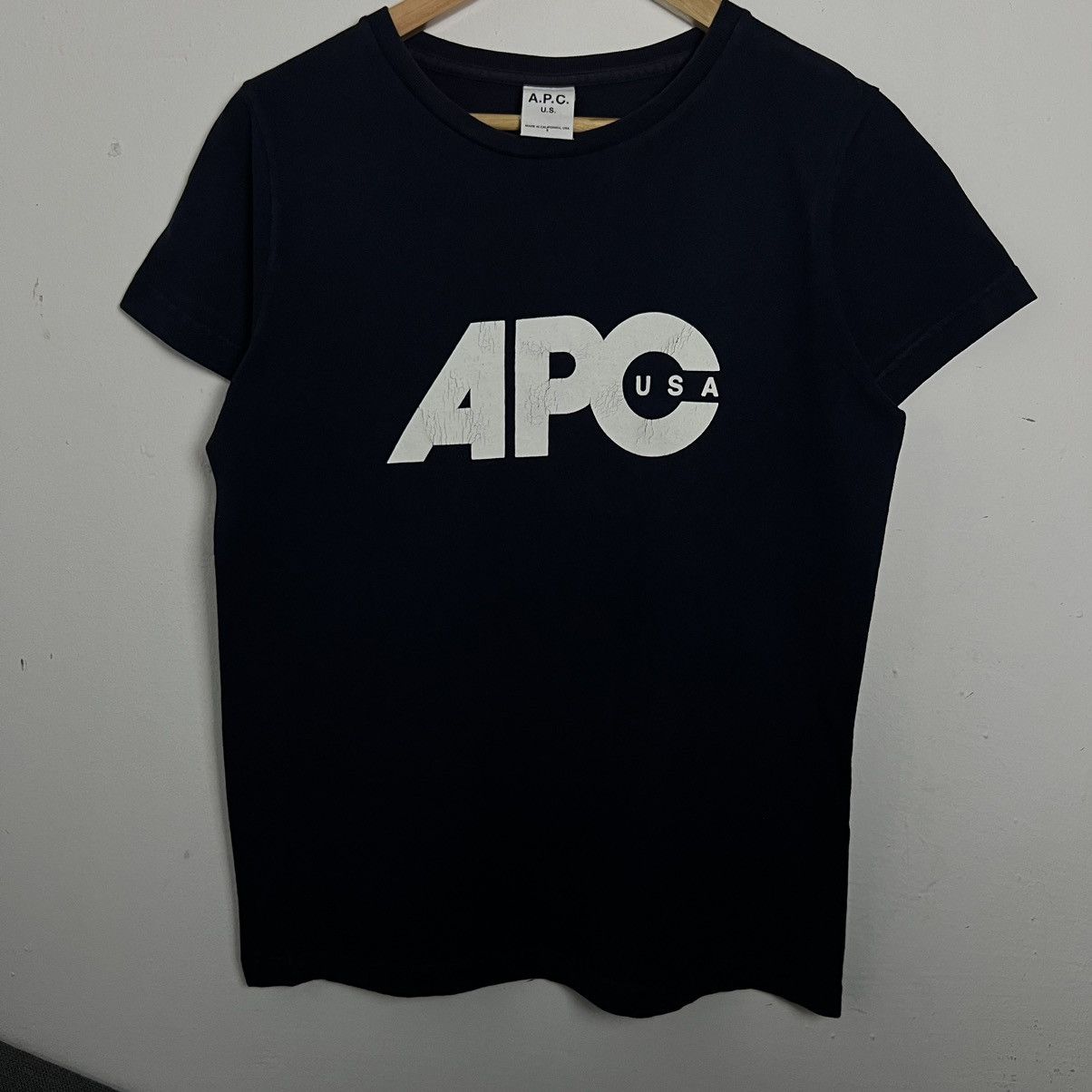 A.P.C. APC USA VINTAGE TEE Size US XL / EU 56 / 4 - 4 Thumbnail