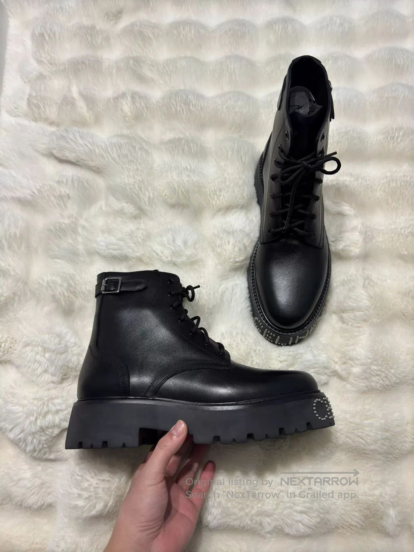 Celine Celine 22ss Rivet Logo Martin Boots. Size US 6 / EU 39 - 5 Thumbnail