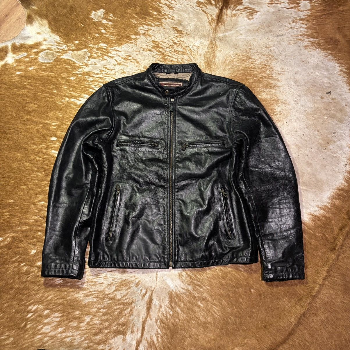 Marlboro Classics Marlboro Classic Leather Jacket Fit L Size XL Size US L / EU 52-54 / 3 - 3 Thumbnail