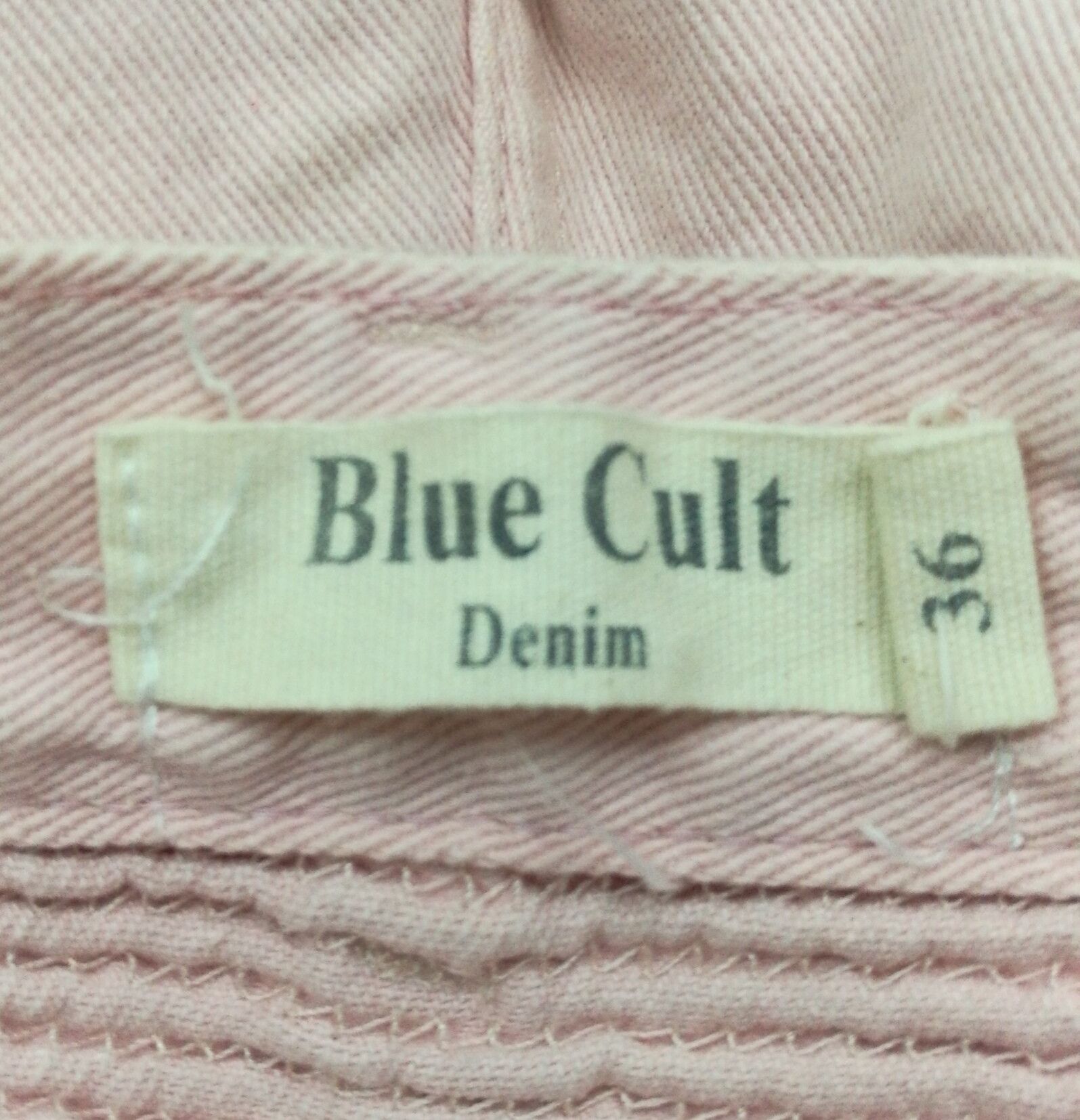 Japanese Brand Vintage Japanese Jeans Ripped Design Blue Cult Denim Size 36" / US 14 / IT 50 - 11 Thumbnail