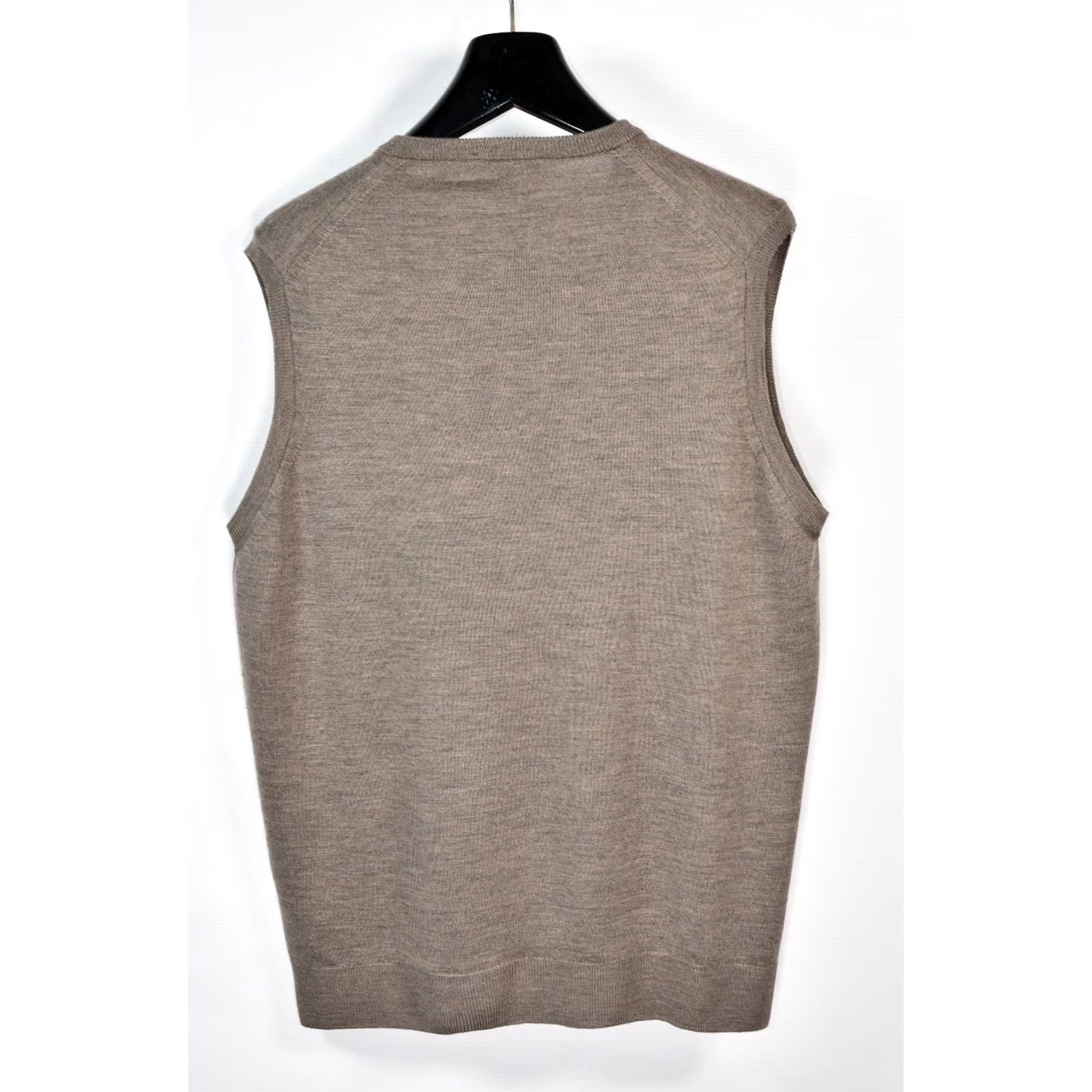 John Smedley John Smedley Merino Wool Vest Sweater L Men Brown V-Neck Jacket Style Shirt Size US L / EU 52-54 / 3 - 3 Thumbnail