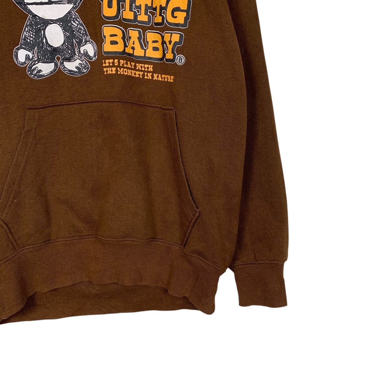 Japanese Brand Japanese Brand UITTG Baby Big Logo Hoodie Size US L / EU 52-54 / 3 - 4 Thumbnail