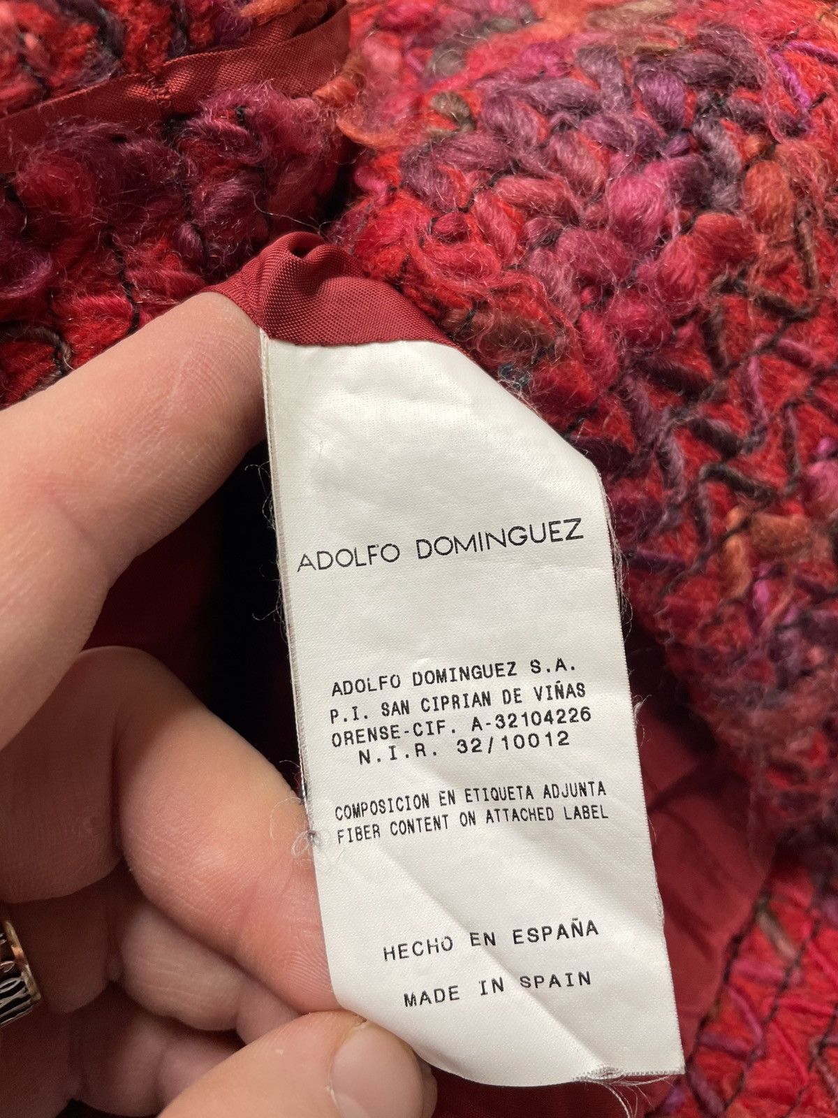 Adolfo Dominguez Adolfo Dominguez Wool Knit blazer size 40 Size S / US 4 / IT 40 - 12 Thumbnail