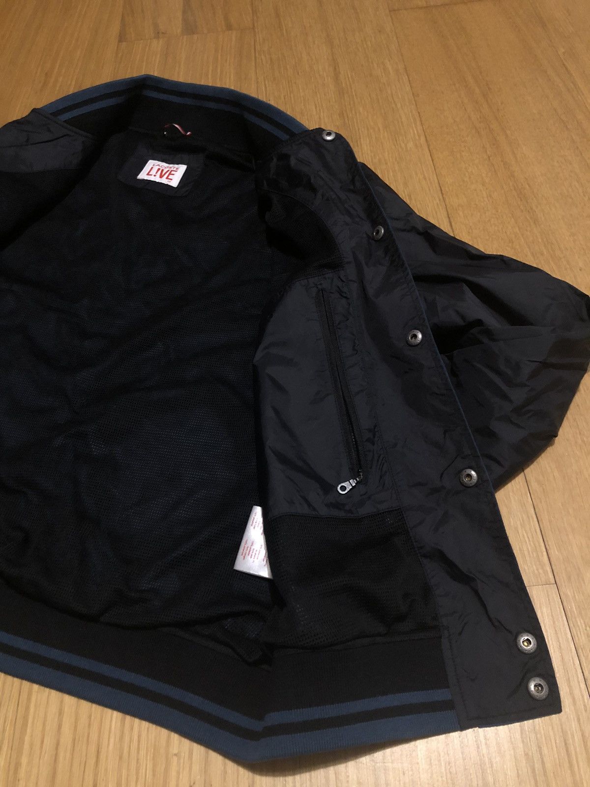 Lacoste Lacoste Live! Jacket Bomber Big Embroidered Logo Size US M / EU 48-50 / 2 - 7 Thumbnail