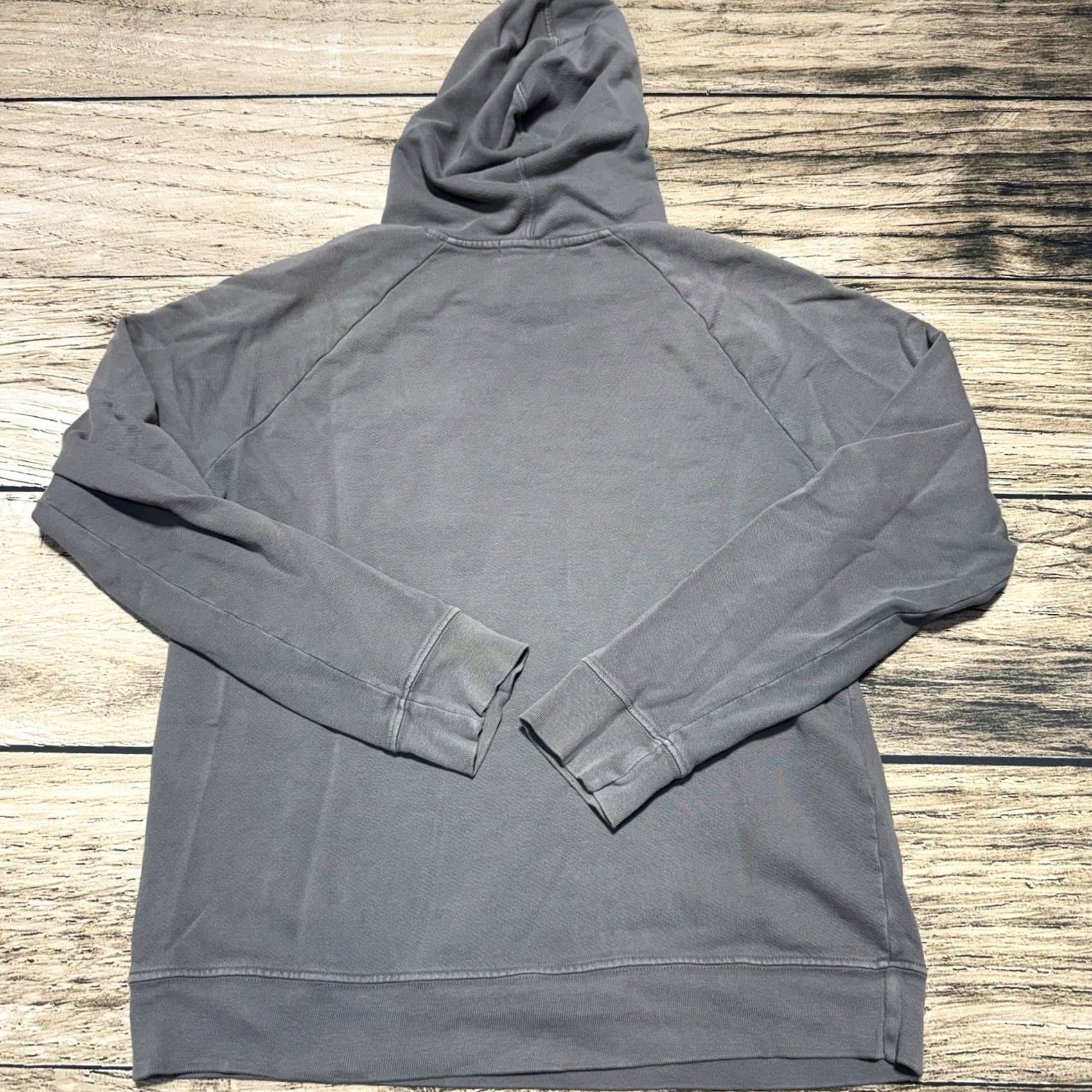 Flint And Tinder Flint and Tinder Hoodie Sweatshirt Mens M Gray Fleece Pullover USA Threads Pocket Hooded Crew Neck Size US M / EU 48-50 / 2 - 5 Thumbnail