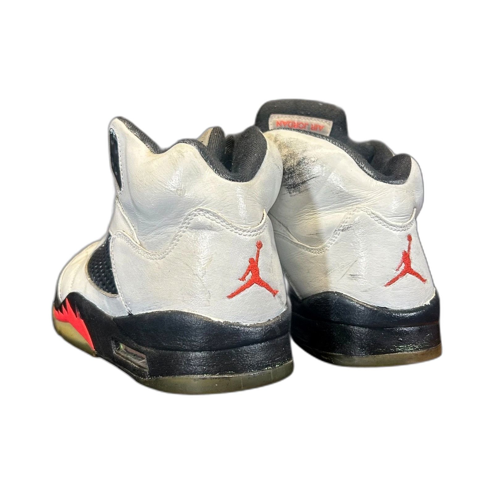 Jordan Brand Nike Air Jordan 5 V Custom Retro Pro Stars Mens 9 White Gree Size US 9 / EU 42 - 7 Thumbnail