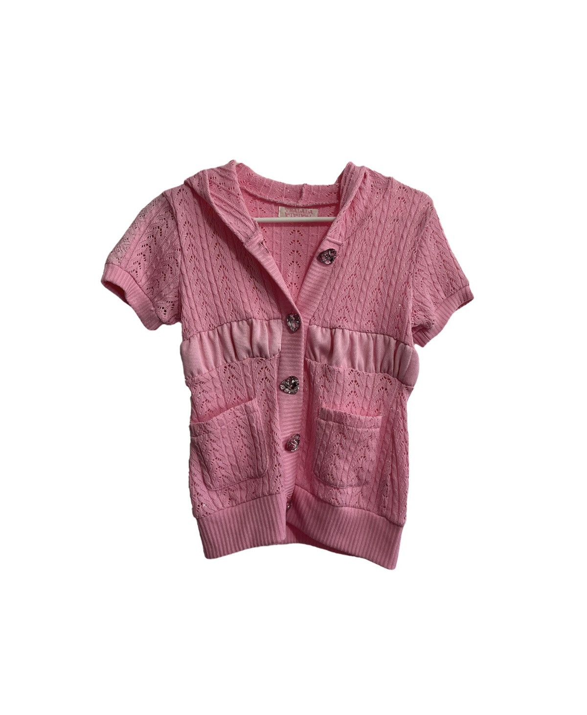 Japanese Brand Tralala x Liz Lisa Doll Pink Knitted Cardigan Size M / US 6-8 / IT 42-44 - 1 Thumbnail