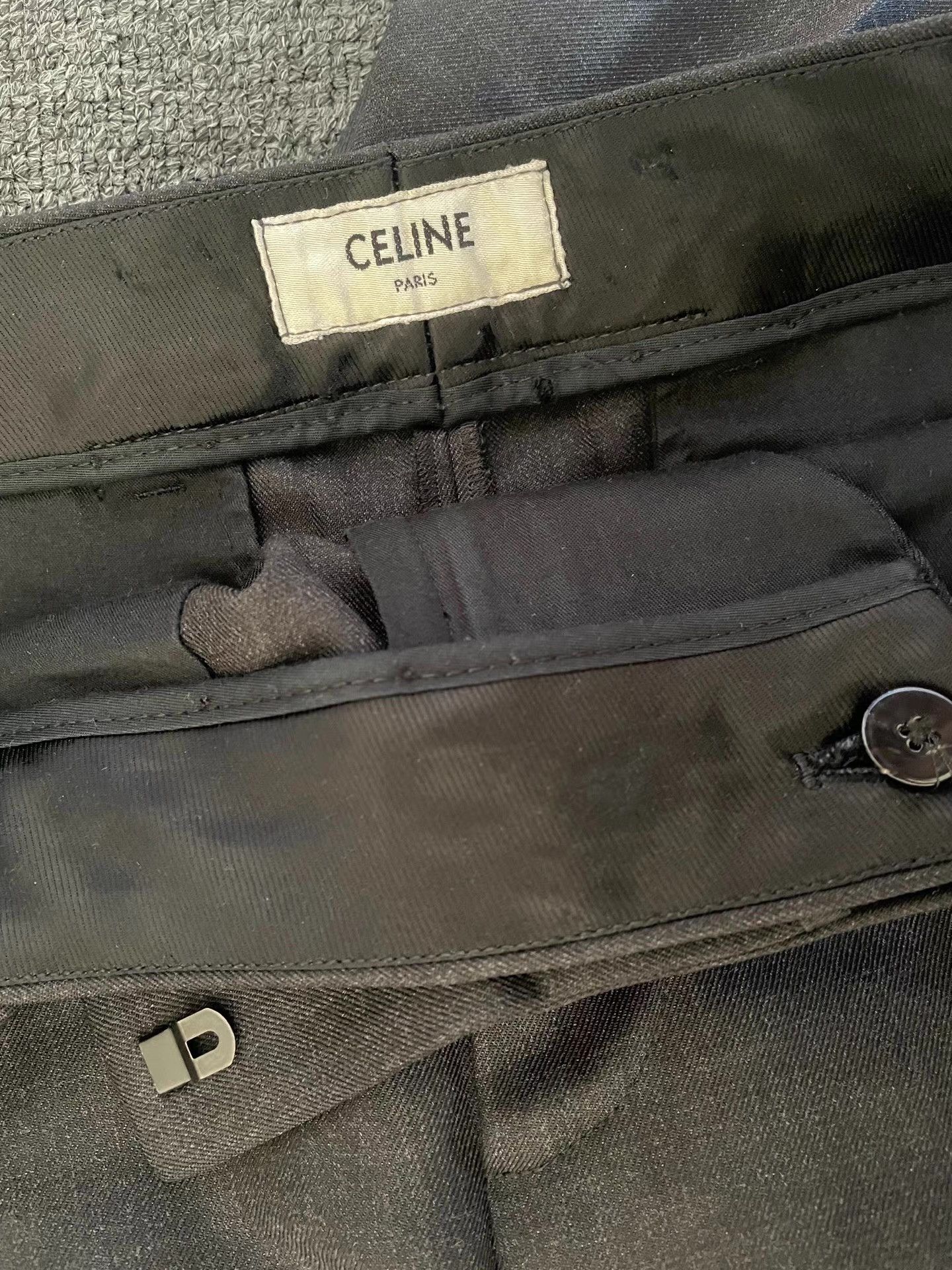 Celine Celine wool trousers, Q4 Size US 32 / EU 48 - 5 Thumbnail