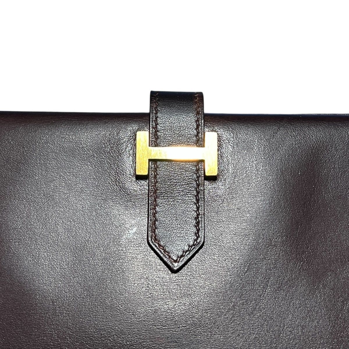 Hermes HERMÈS Béarn Classic Box Calf Long Wallet Size ONE SIZE - 2 Thumbnail
