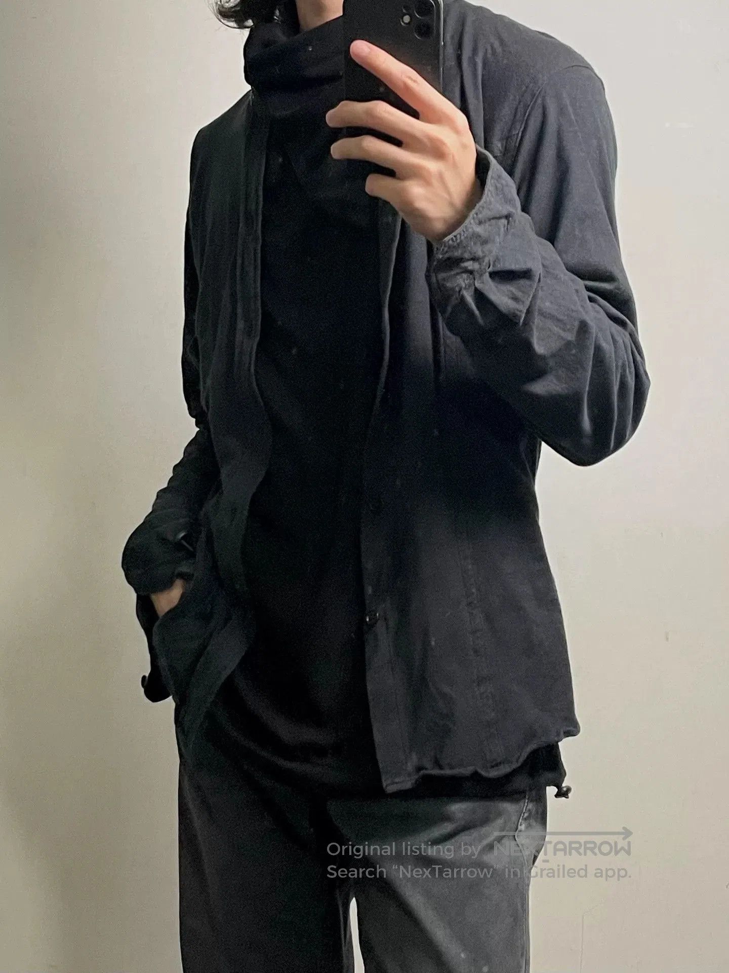 Yohji Yamamoto yohji yamamoto pour homme spring summer shirt. Size US S / EU 44-46 / 1 - 2 Thumbnail