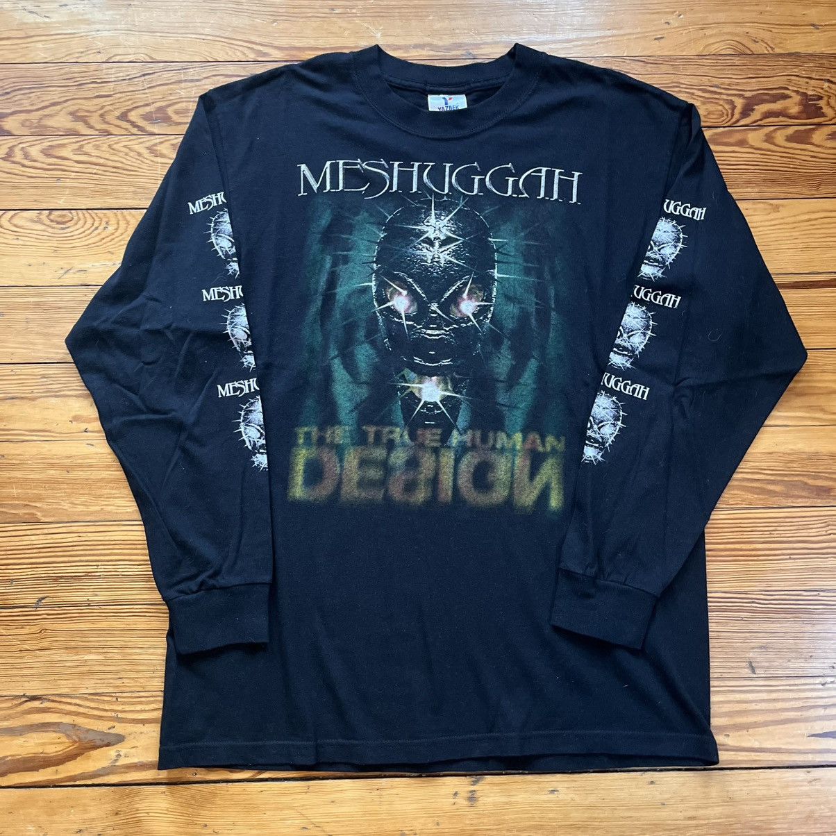 Vintage Vintage Meshuggah True Human Design Chaosphere L Band Shirt Size US L / EU 52-54 / 3 - 1 Thumbnail