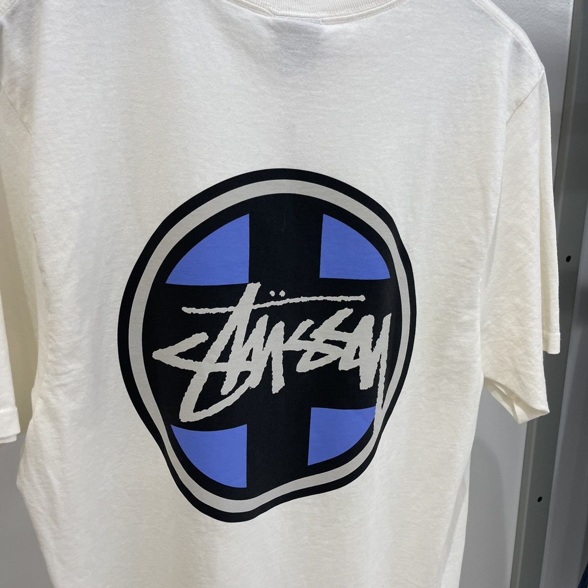 Stussy Stussy Cross Dot Tee Pigment Dyed Size US M / EU 48-50 / 2 - 4 Thumbnail