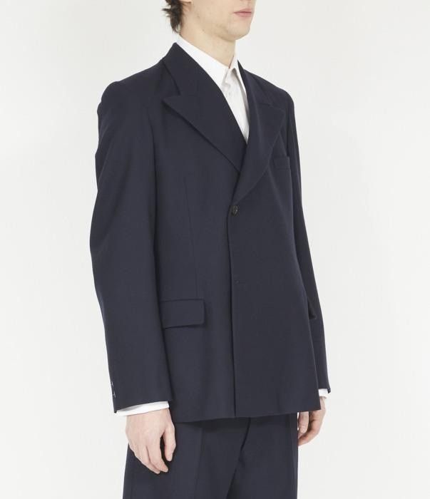 Maison Margiela o1bcso1str0226 Blazer in Navy Size US L / EU 52-54 / 3 - 2 Thumbnail