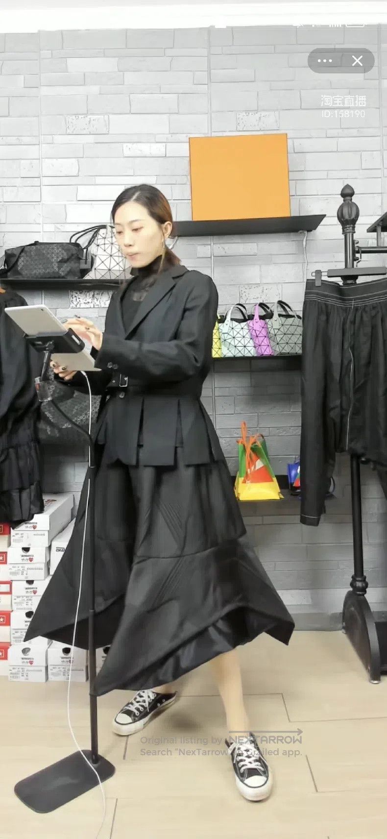 Comme des Garcons Comme Des Garcons size XS Bow Tie Asymmetrical Solid Skirt Size 23" - 4 Thumbnail
