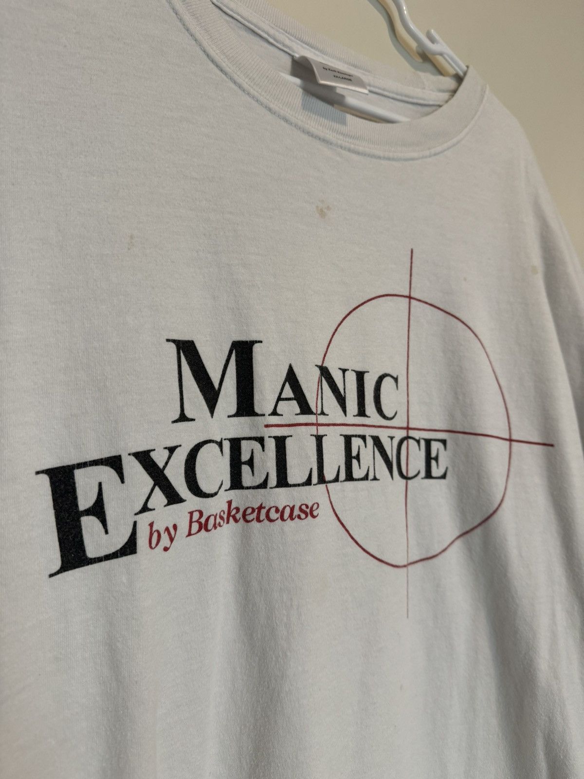 basketcase gallery Manic Excellence White Tee Size US XL / EU 56 / 4 - 3 Thumbnail