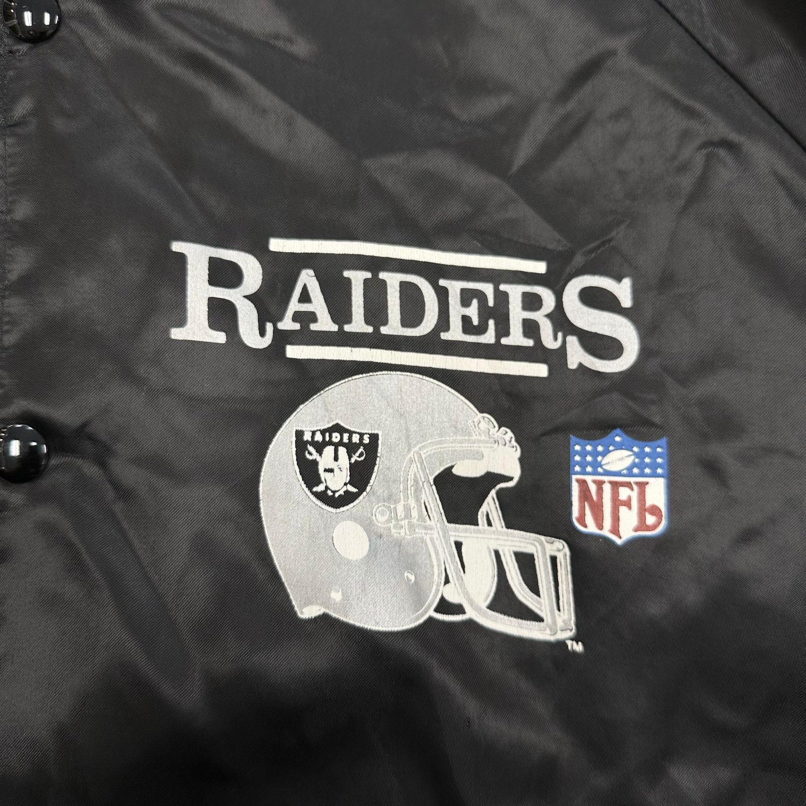 Starter × Vintage vintage 1980s Chalk Line Los Angeles Raiders bomber jacket Size US M / EU 48-50 / 2 - 3 Thumbnail