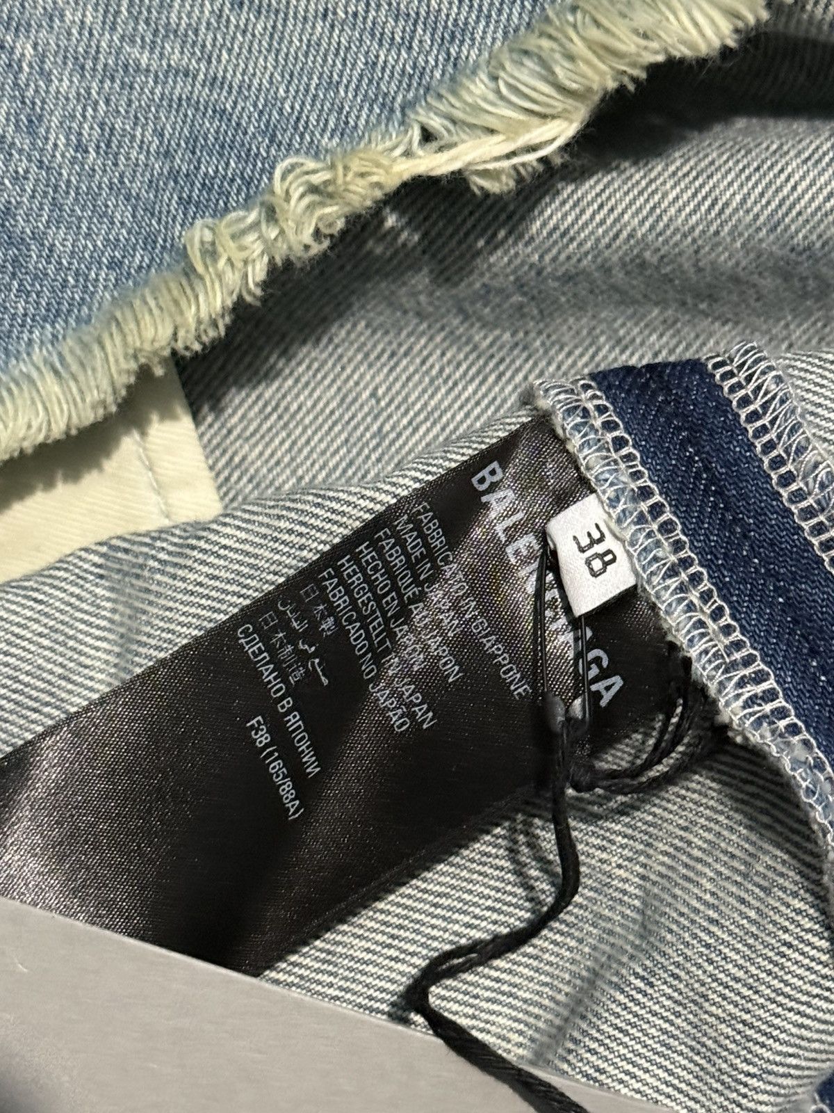 Balenciaga NWT Balenciaga 2022 Denim Sleeveless Top / Size 38 Size S / US 4 / IT 40 - 9 Thumbnail