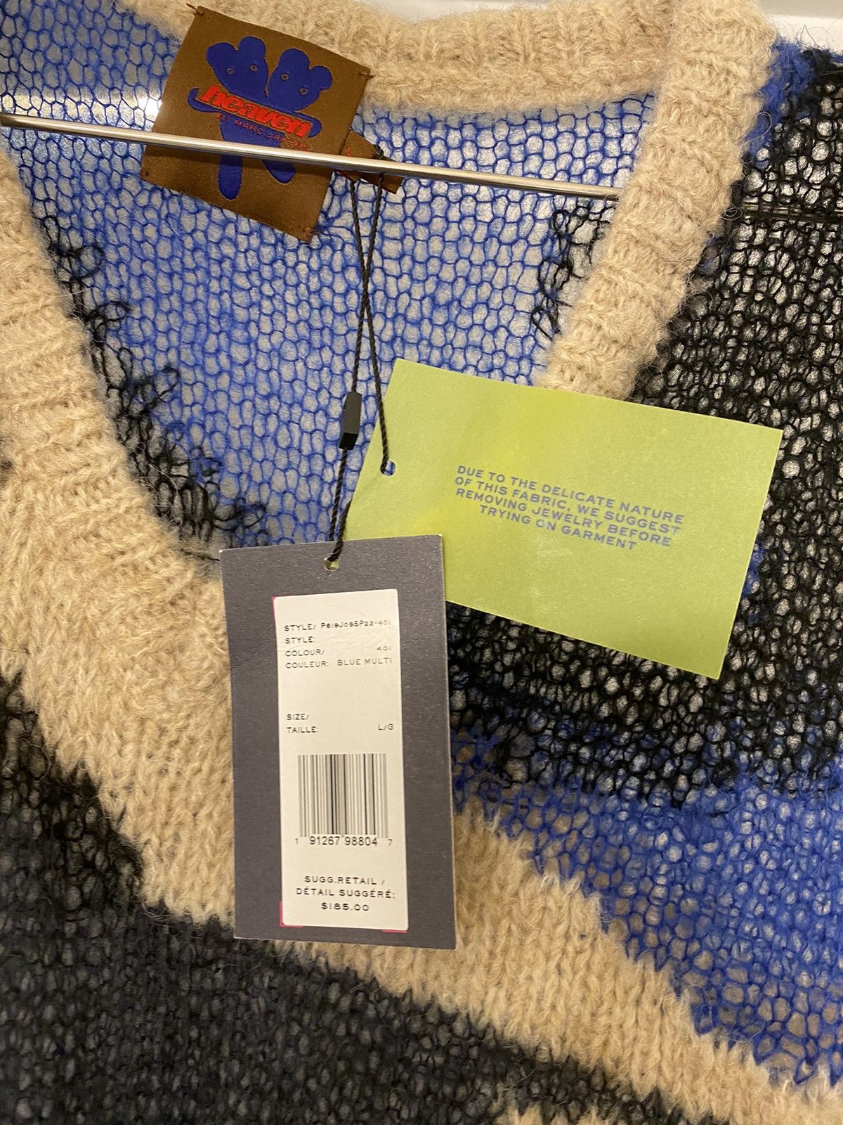 Heaven by Marc Jacobs Multicolor acrylic vest Size US L / EU 52-54 / 3 - 4 Thumbnail