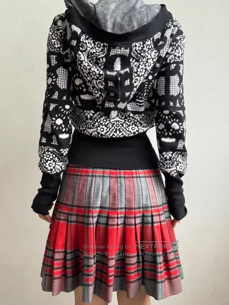 Vivienne Westwood Vivienne Westwood size 2 Red checkered bow-tie dress Size 22" - 8 Thumbnail