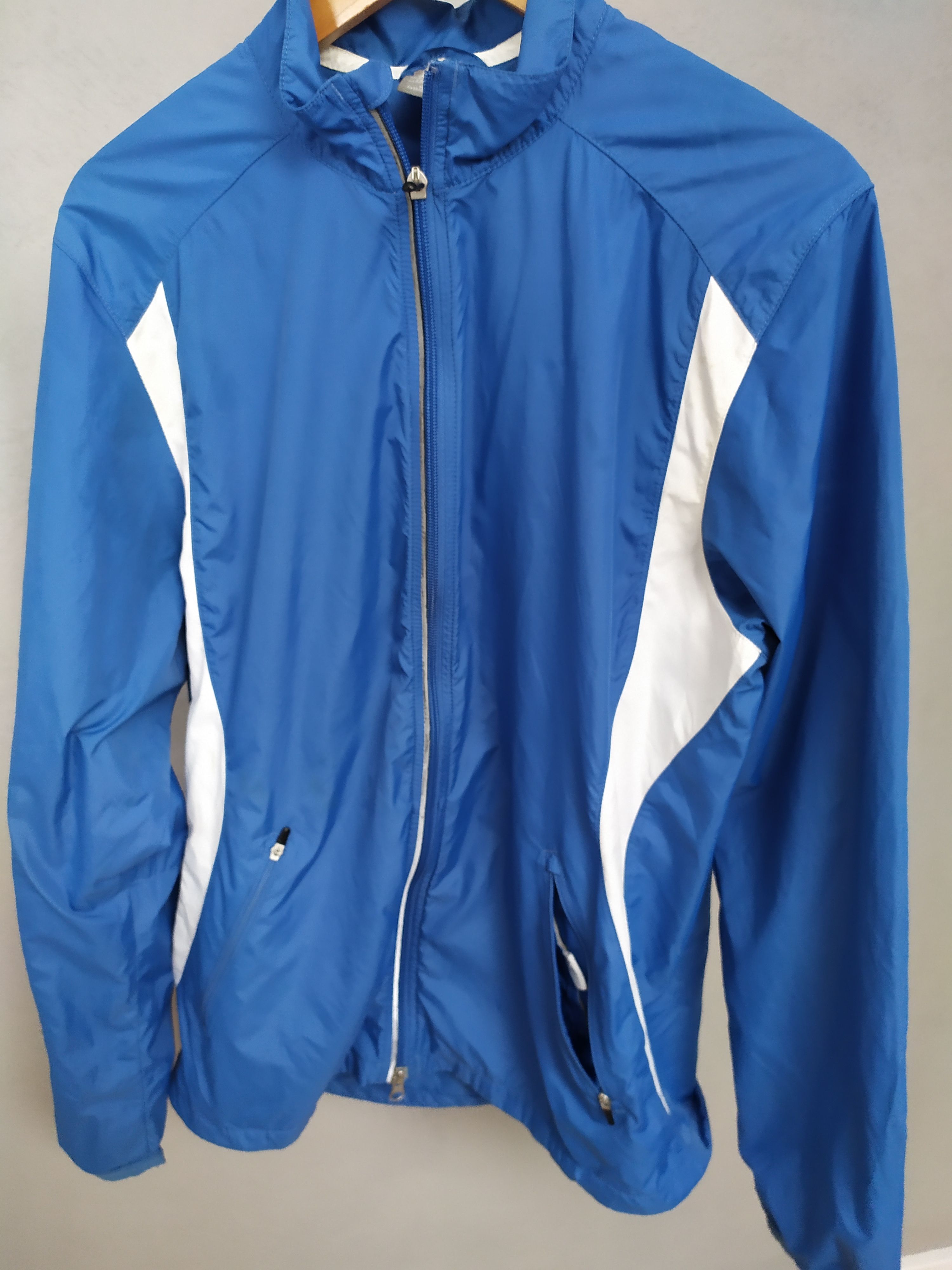 Nike Blue Vintage Nike M Windbreaker Jacket 2000s Y2K Size US M / EU 48-50 / 2 - 1 Thumbnail