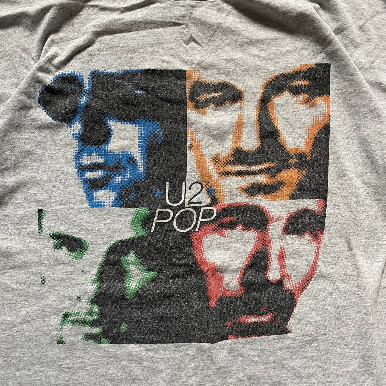 Band Tees VINTAGE 1997 U2 POP AMAZING RARE TOUR T SHIRT 70 Size US L / EU 52-54 / 3 - 3 Thumbnail