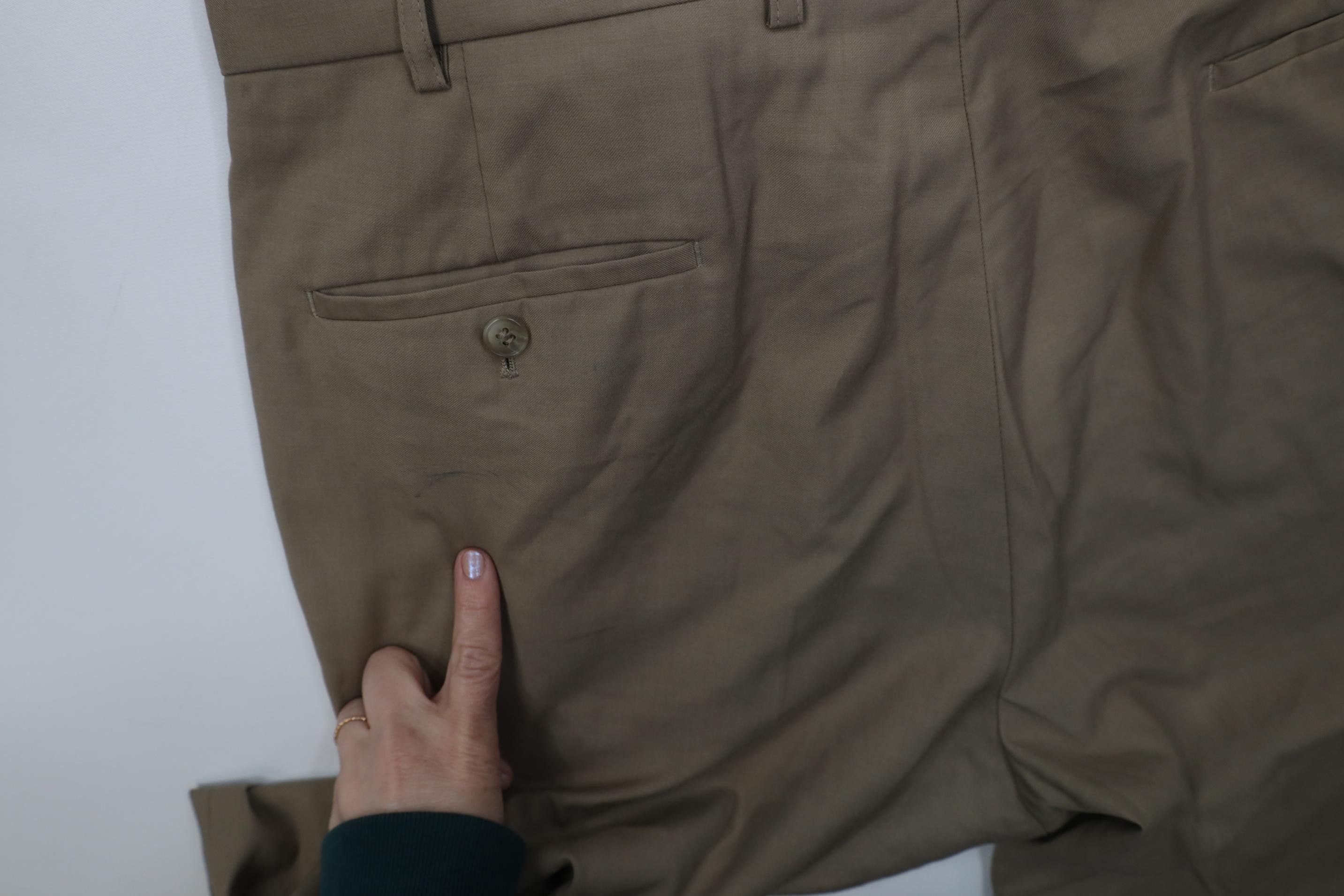 Polo Ralph Lauren Vintage 90s Ralph Lauren Distressed Wide Leg Chino Pants Size US 36 / EU 52 - 16 Thumbnail