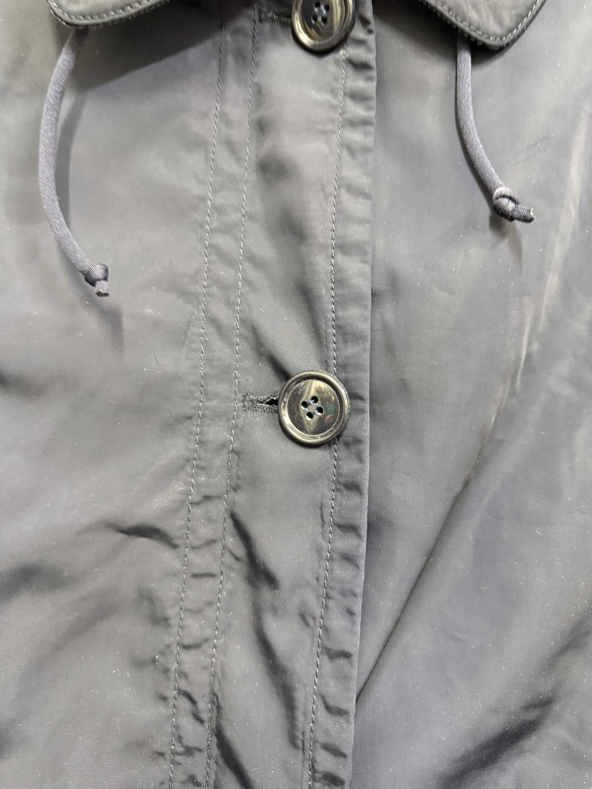 Other Joule Navy Blue Lightweight Button-Up Coat with Belt Size L / US 10 / IT 46 - 3 Thumbnail