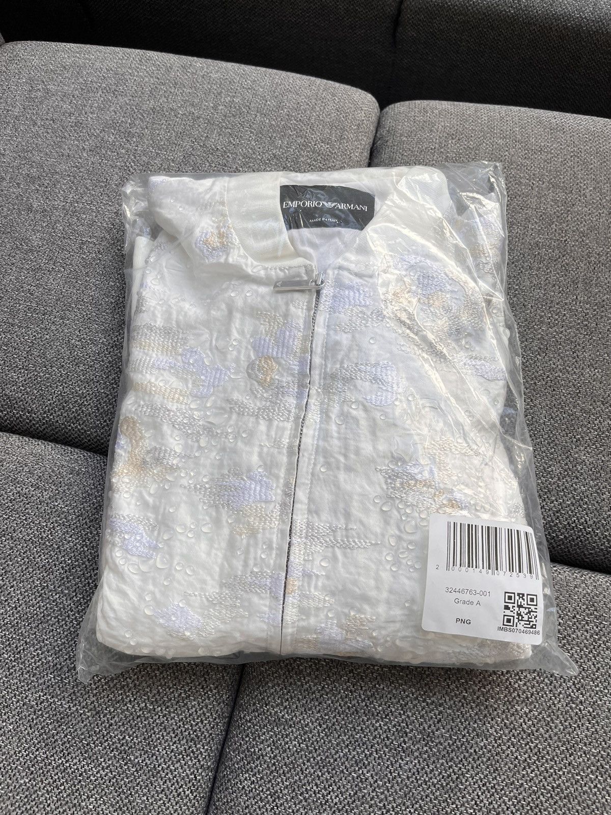 Emporio Armani Emporio Armani White Jacket Size US S / EU 44-46 / 1 - 1 Thumbnail