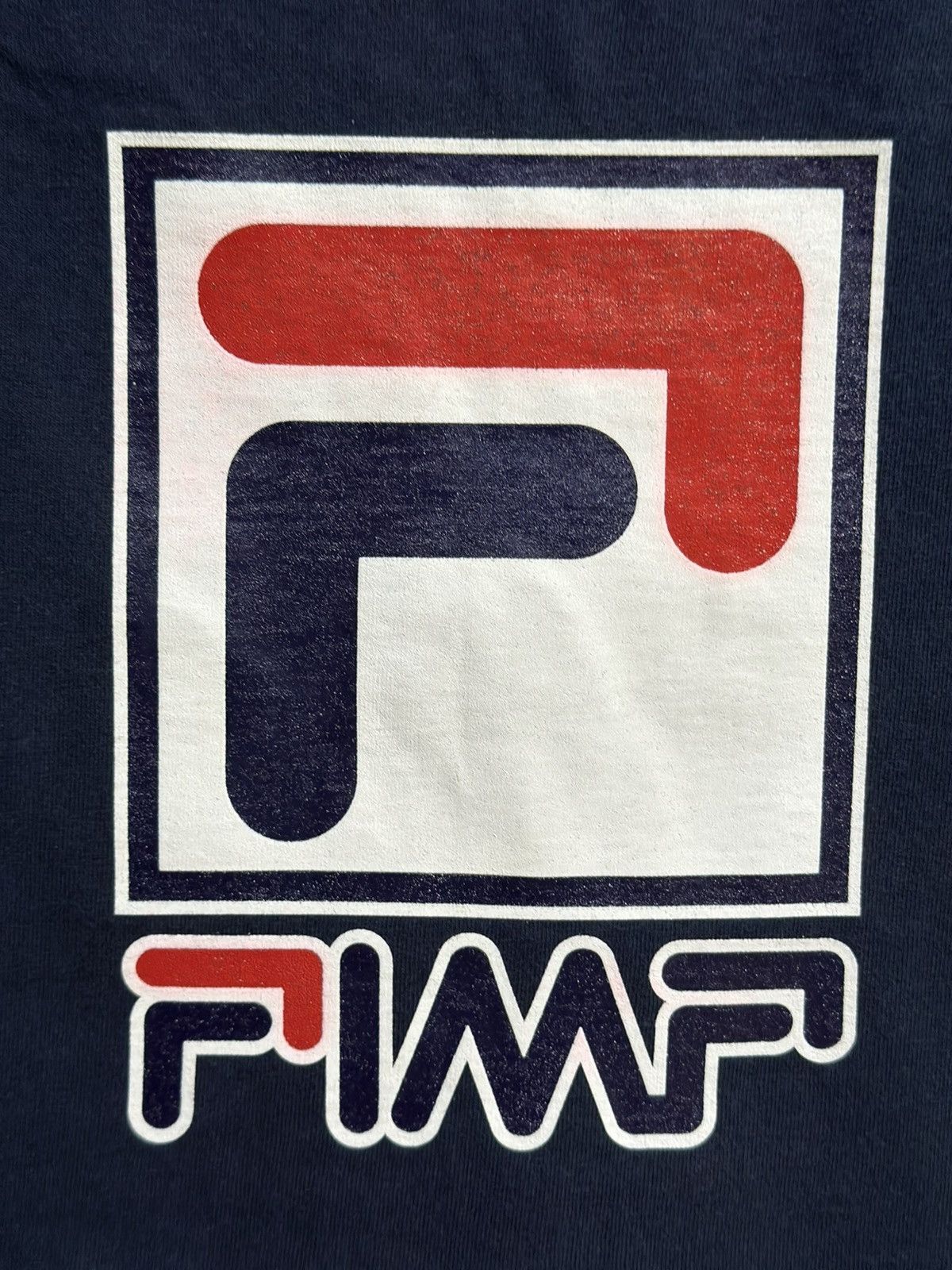 Alstyle × Fila × Vintage Vintage Fila X Optopusarmy Faded Tee Size US L / EU 52-54 / 3 - 2 Thumbnail