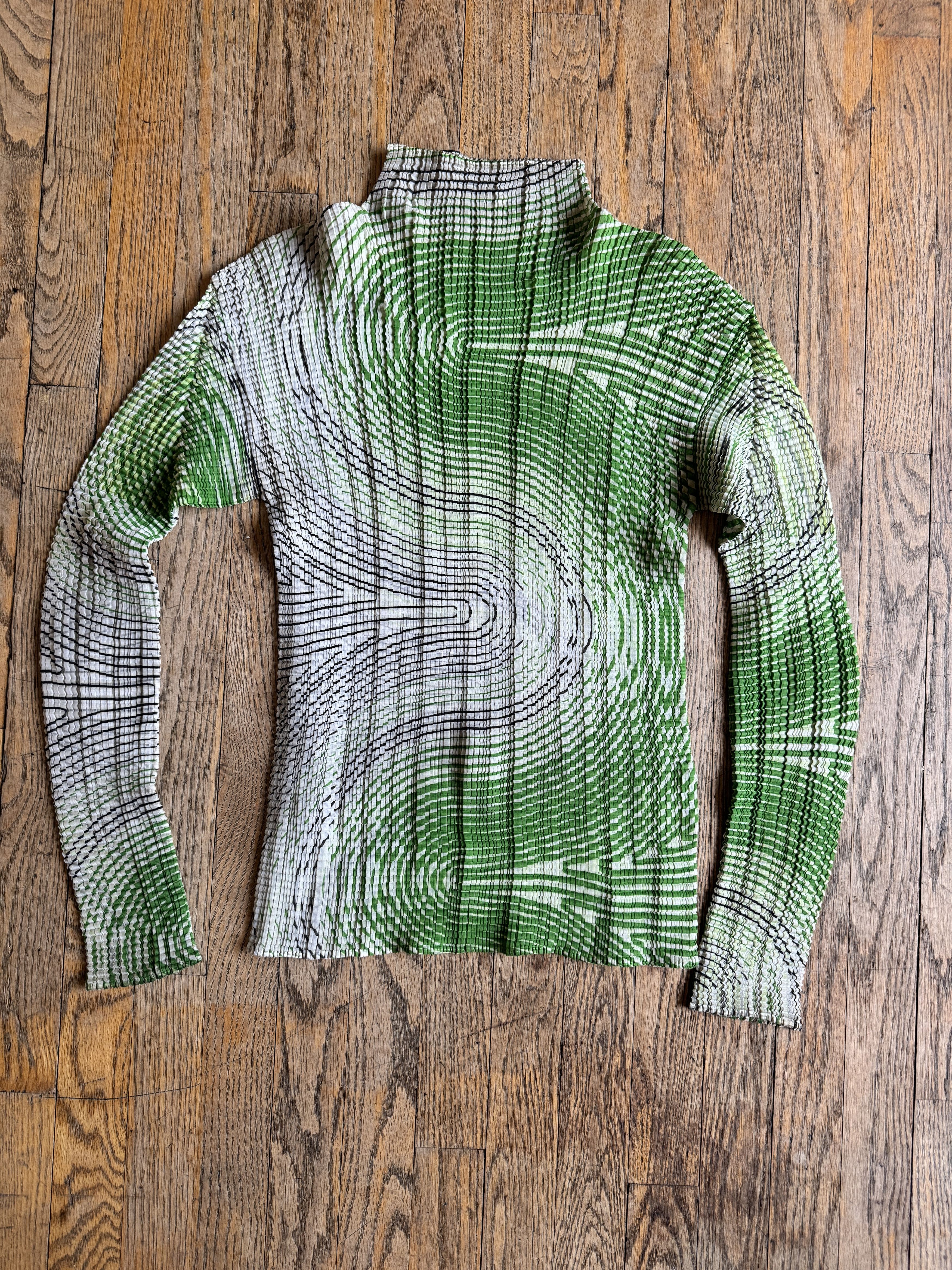 Issey Miyake 1990 Issey Miyake swirl printed top Size US M / EU 48-50 / 2 - 1 Thumbnail
