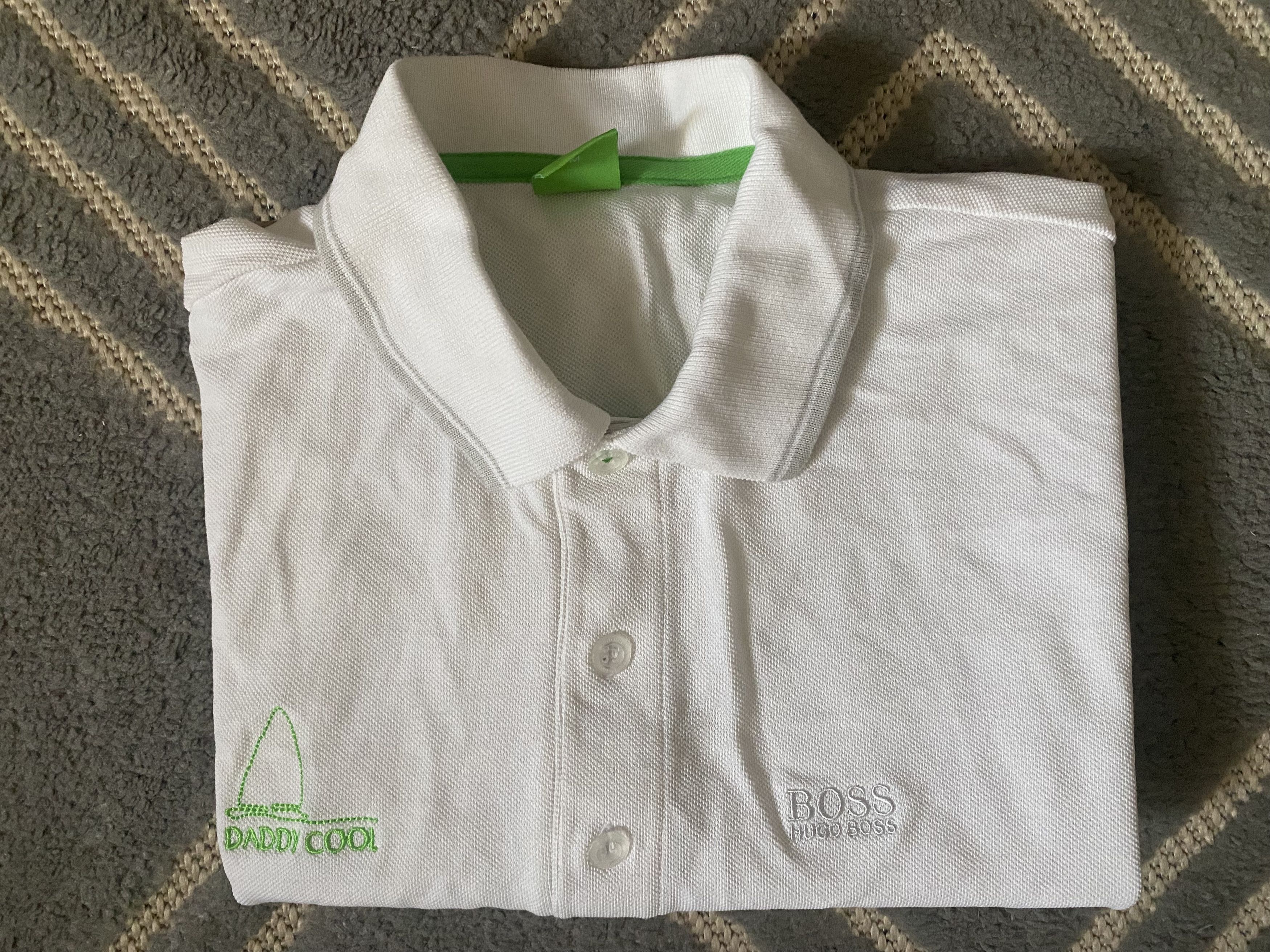 Hugo Boss White Men's polo shirt - HUGO BOSS - M - UNIQUE Size US M / EU 48-50 / 2 - 2 Thumbnail