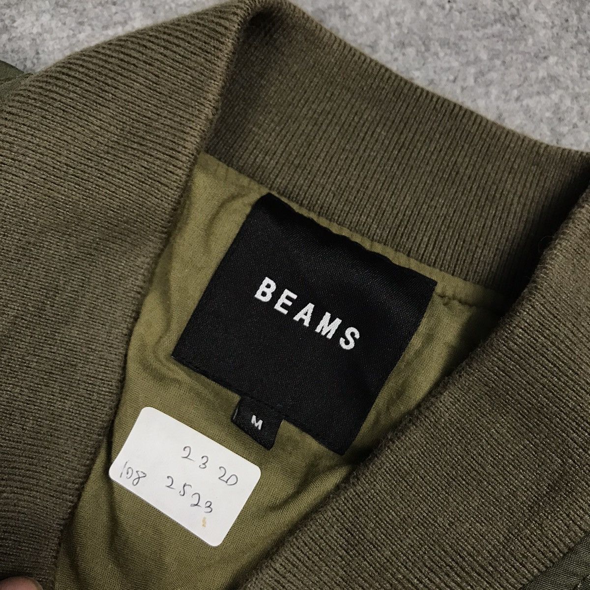 Beams Plus × Japanese Brand BEAMS BOMBER MILITARY STYLE JAPAN JACKET Size US M / EU 48-50 / 2 - 13 Thumbnail