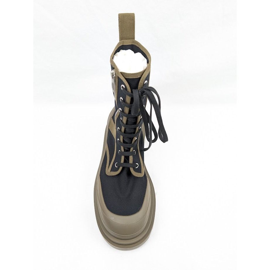 Bottega Veneta o1rshd1 Canvas Fabric Boots in Black Size US 9 / EU 42 - 8 Thumbnail
