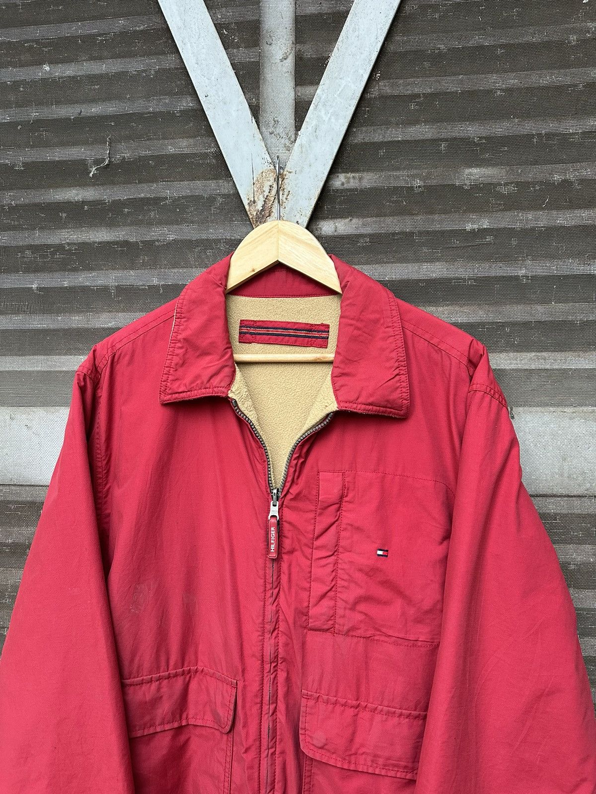 Tommy Hilfiger 👹Tommy Hilfiger Fleece Lined Reversible Jacket Size US L / EU 52-54 / 3 - 5 Thumbnail