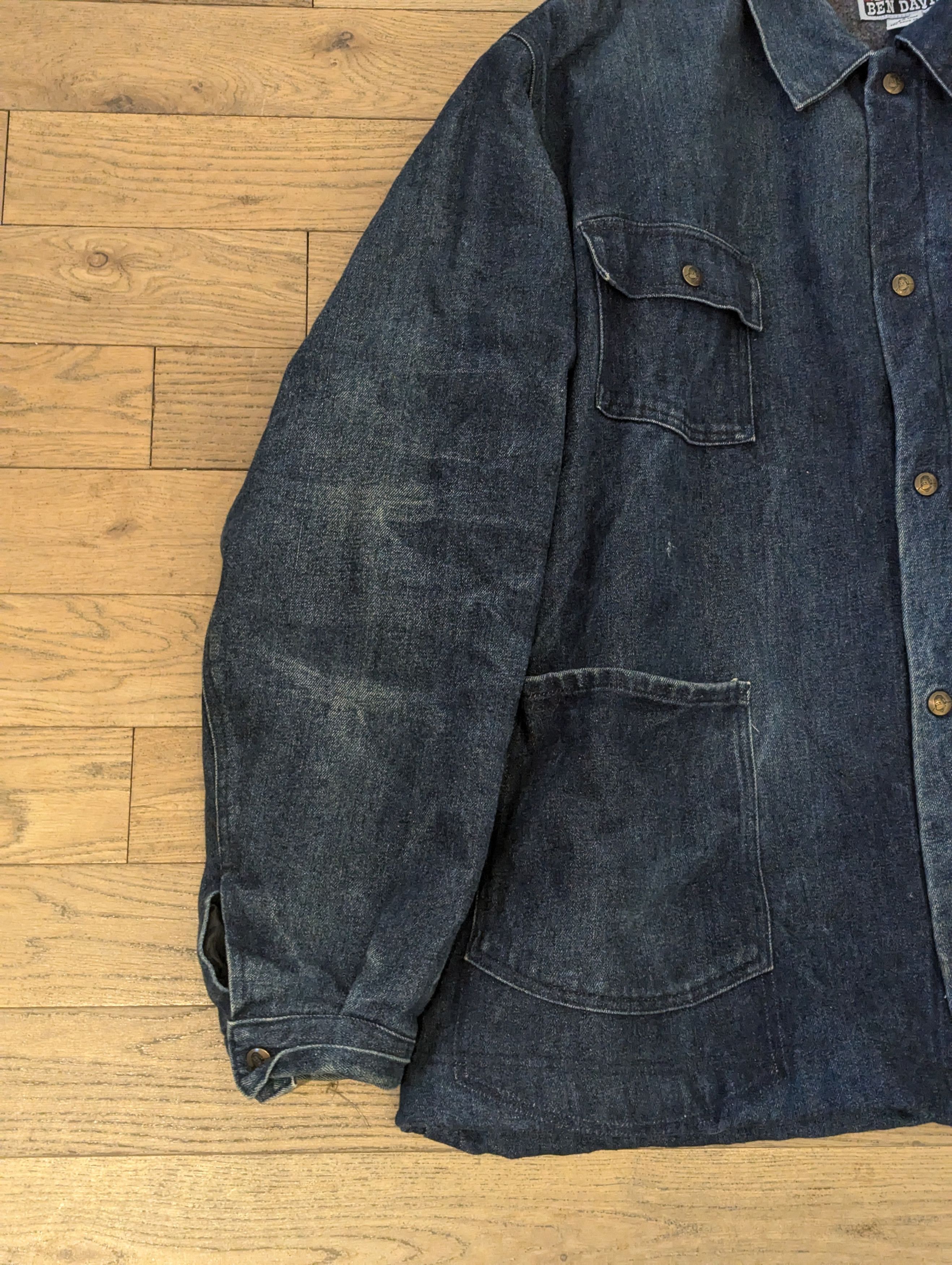 Ben Davis Ben Davis Original Denim Jacket 3XL Size US XXL / EU 58 / 5 - 5 Thumbnail