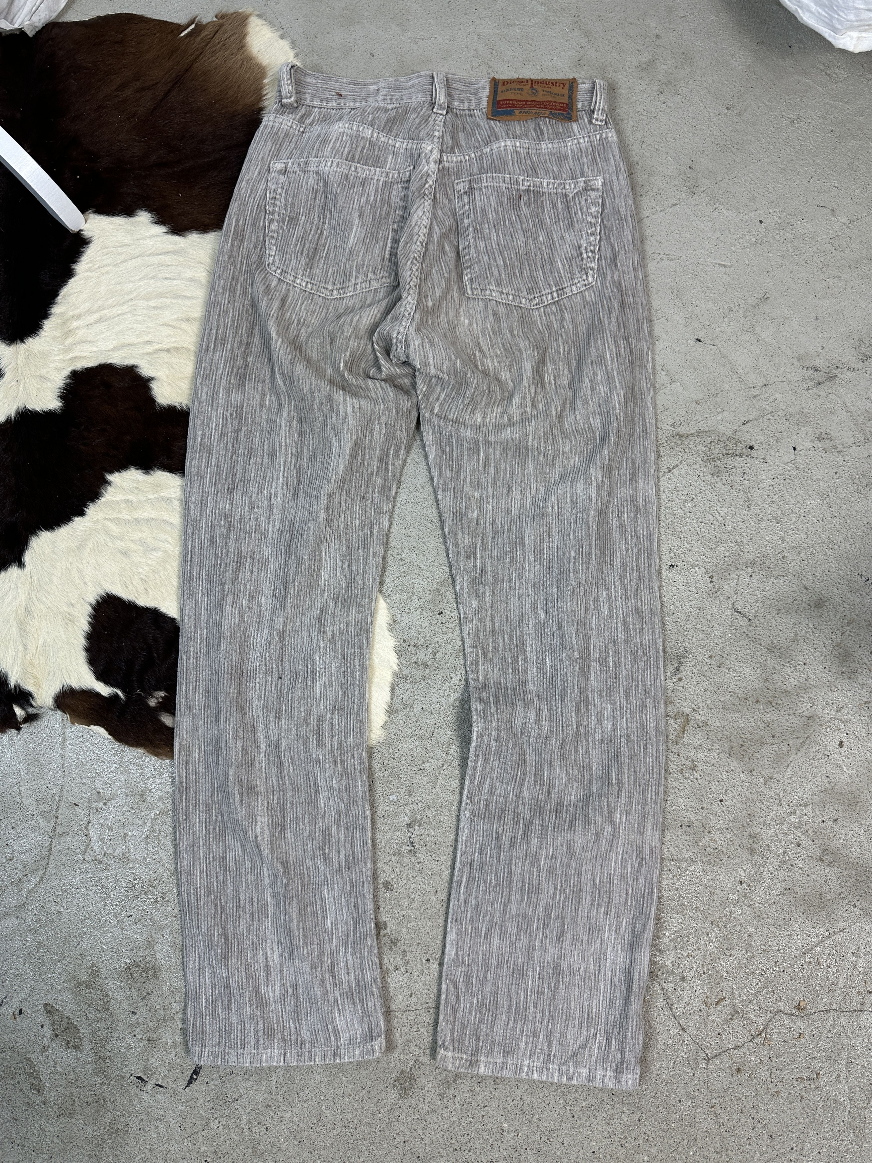 Diesel × Vintage Vintage Avant Garde Y2K Casual Diesel Corduroy Trousers Size US 28 / EU 44 - 1 Thumbnail