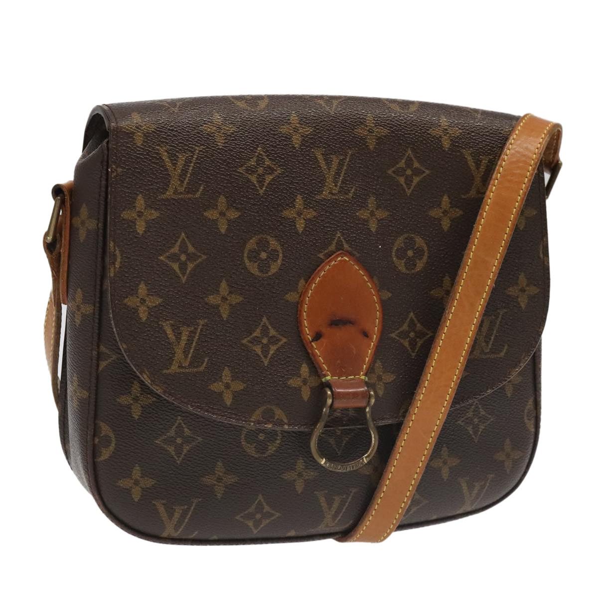 LOUIS VUITTON Monogram Saint Cloud GM Shoulder Bag M51242