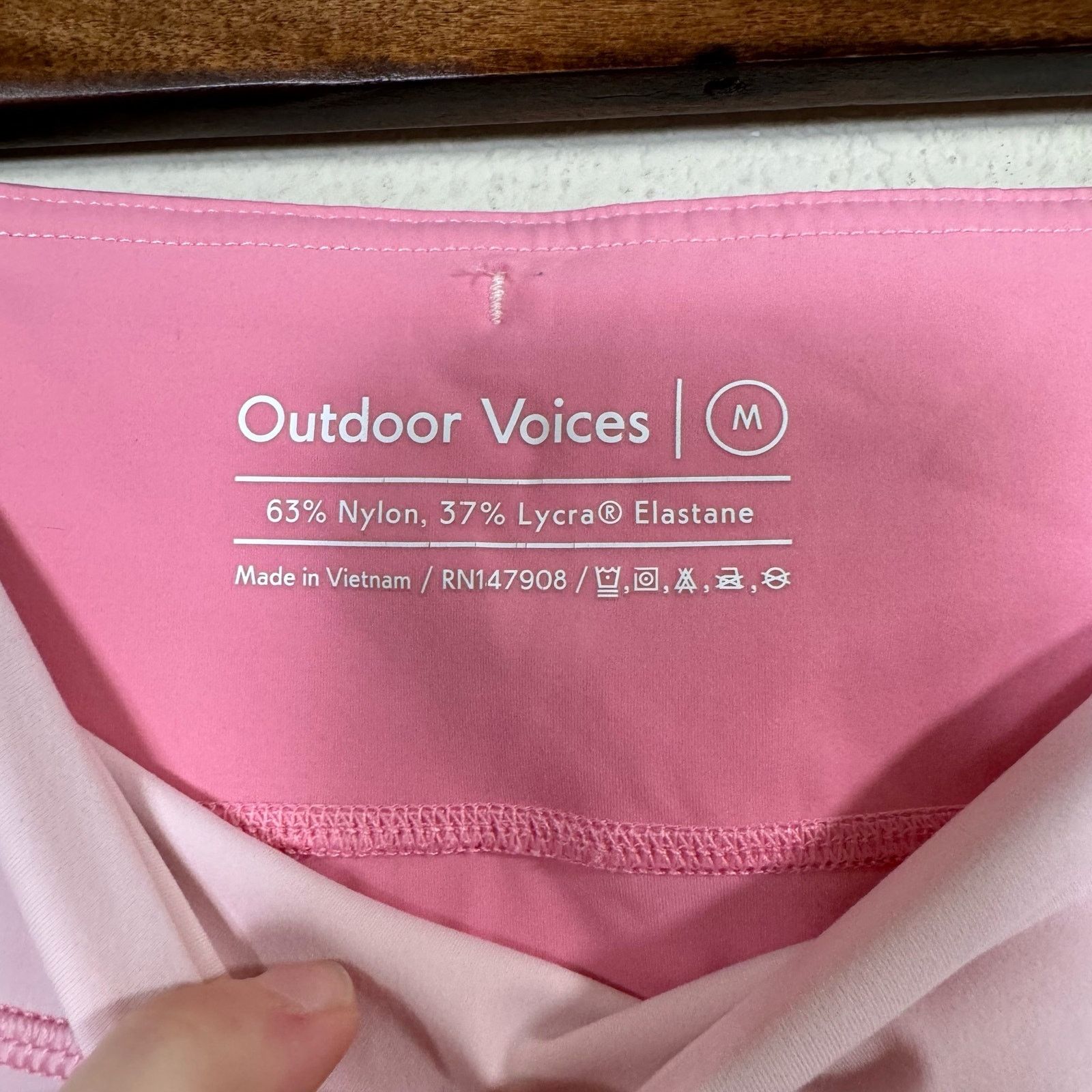 Outdoor Voices outdoor voices | superform 7/8 compression pink legging sz M Size 26" / US 2 / IT 38 - 8 Thumbnail