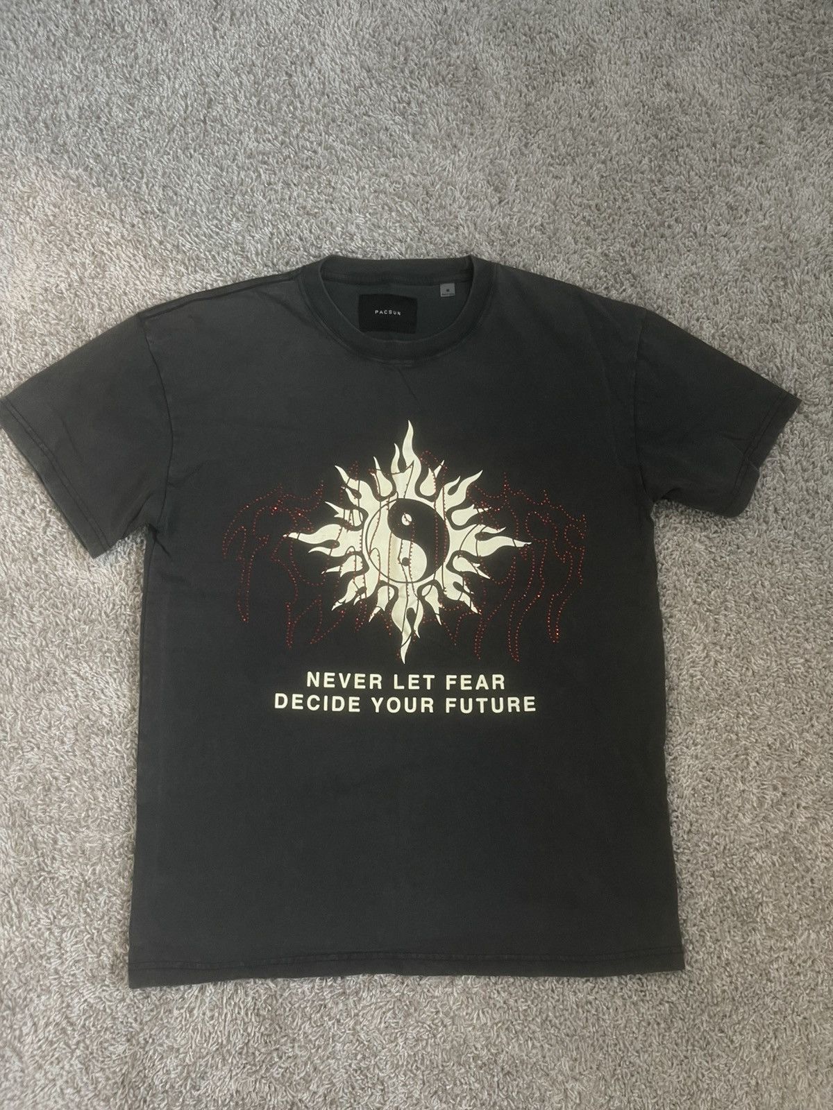 Pacsun Pacsun Quote Graphic T Shirt Size US M / EU 48-50 / 2 - 1 Thumbnail