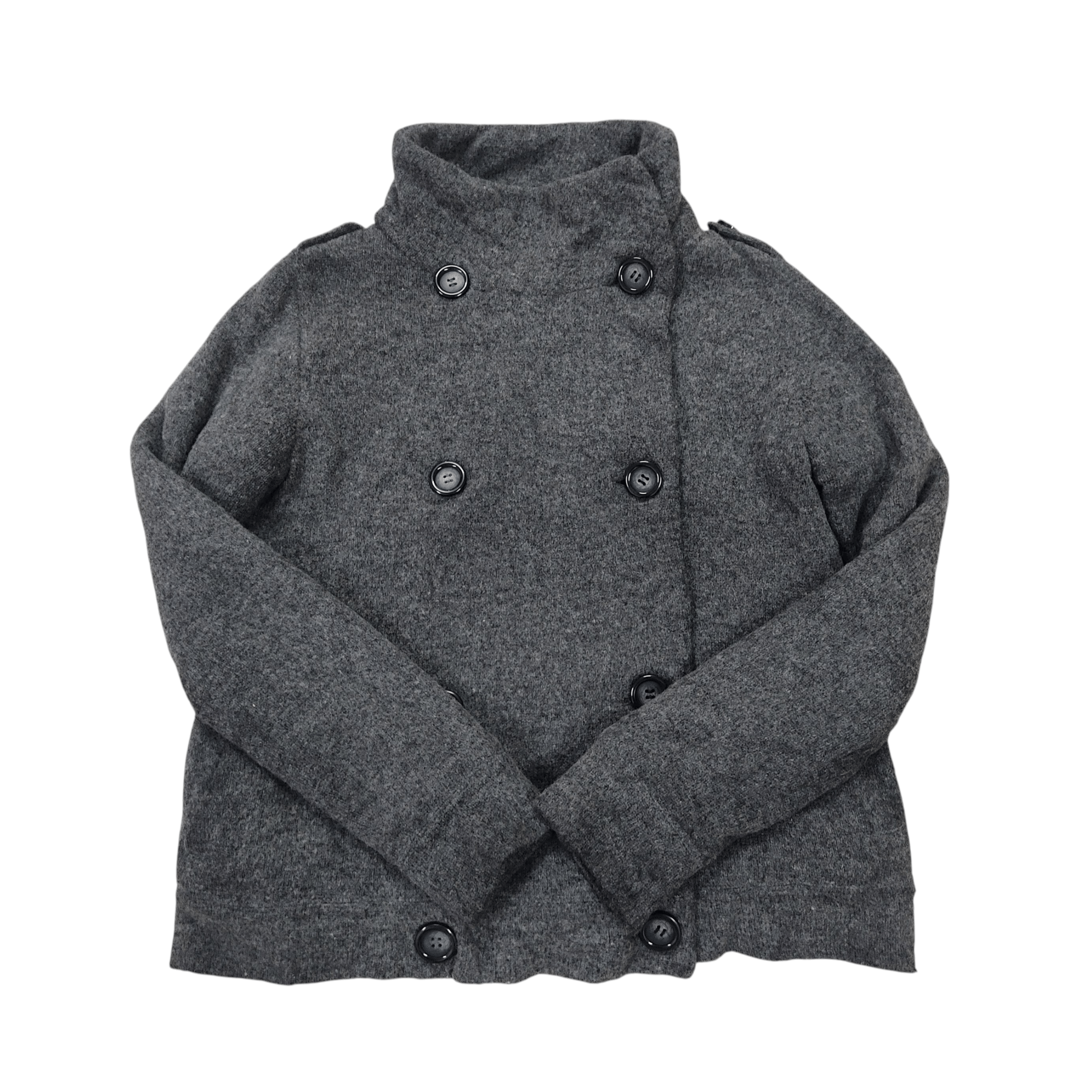 Tsumori Chisato Tsumori Chisato Fleece Lined Double Breasted Wool Jacket Size M / US 6-8 / IT 42-44 - 5 Thumbnail