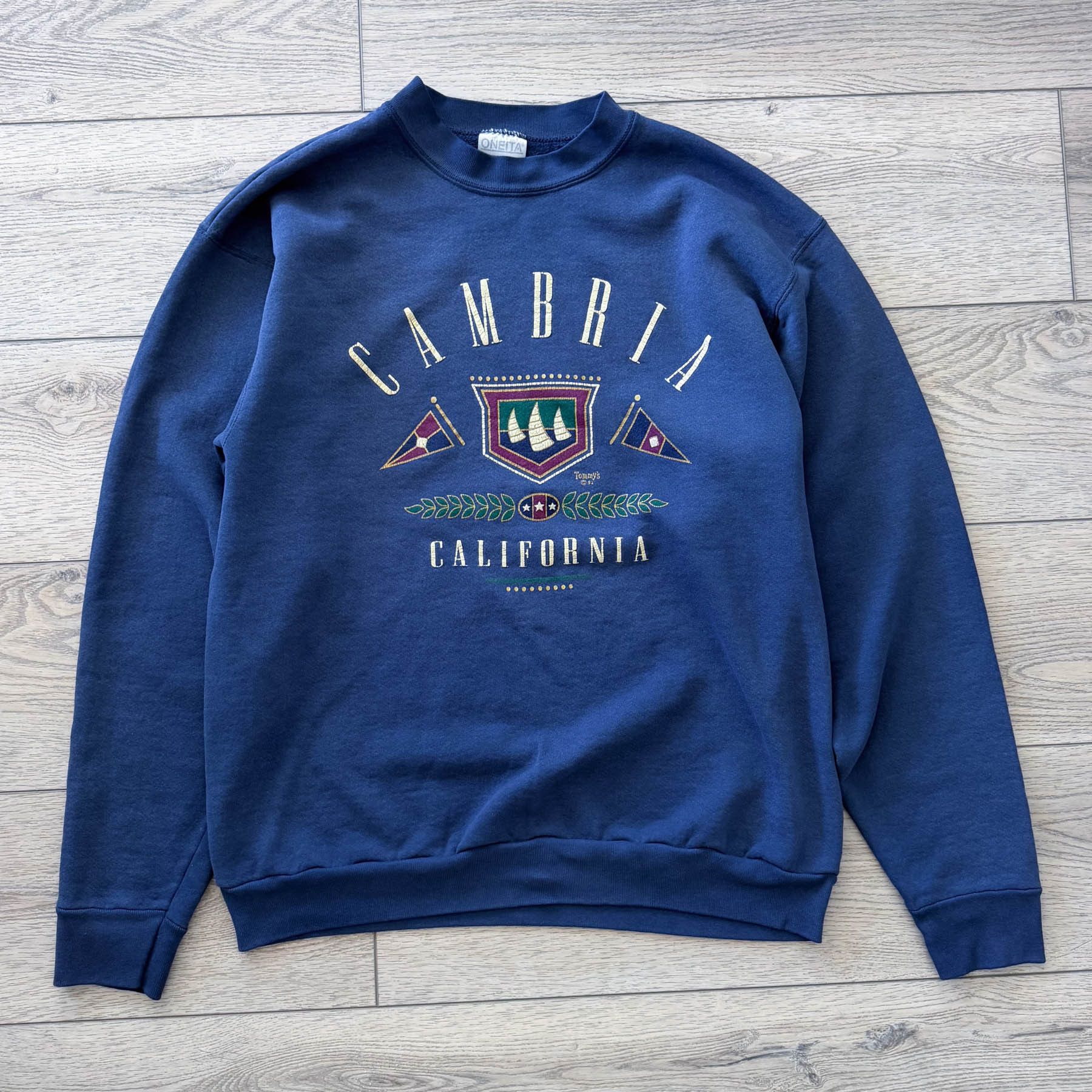 Vintage VTG Cambria 1992 Souvenir Crewneck Sweatshirt Made In USA Size US XL / EU 56 / 4 - 2 Thumbnail